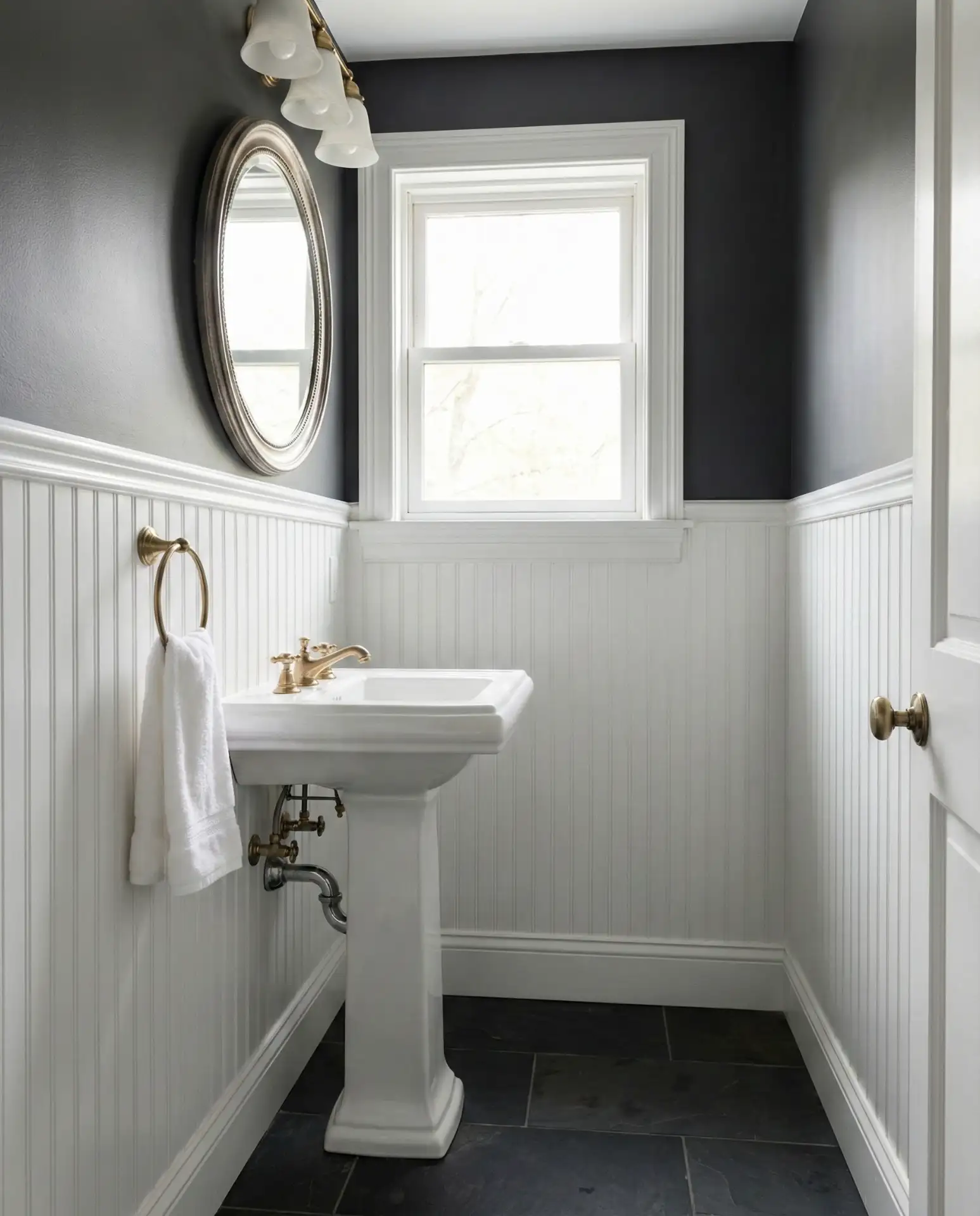 Wainscoting with Dark Upper Walls 2