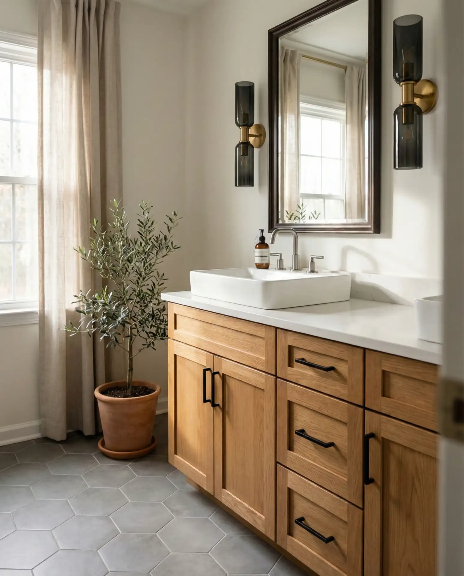 Warm Brown Cabinet Revival 2