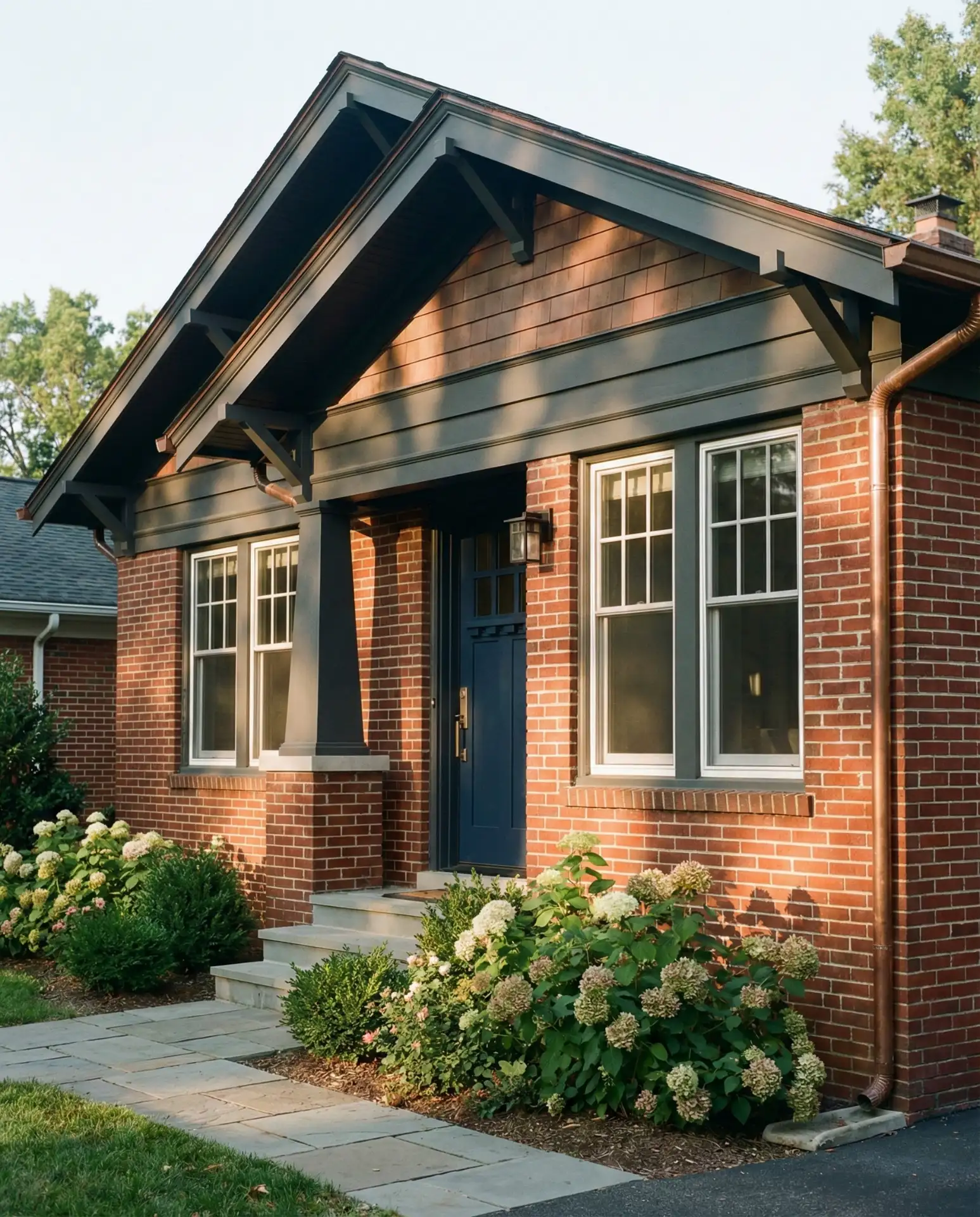 Warm Red Brick with Updated Trim 1