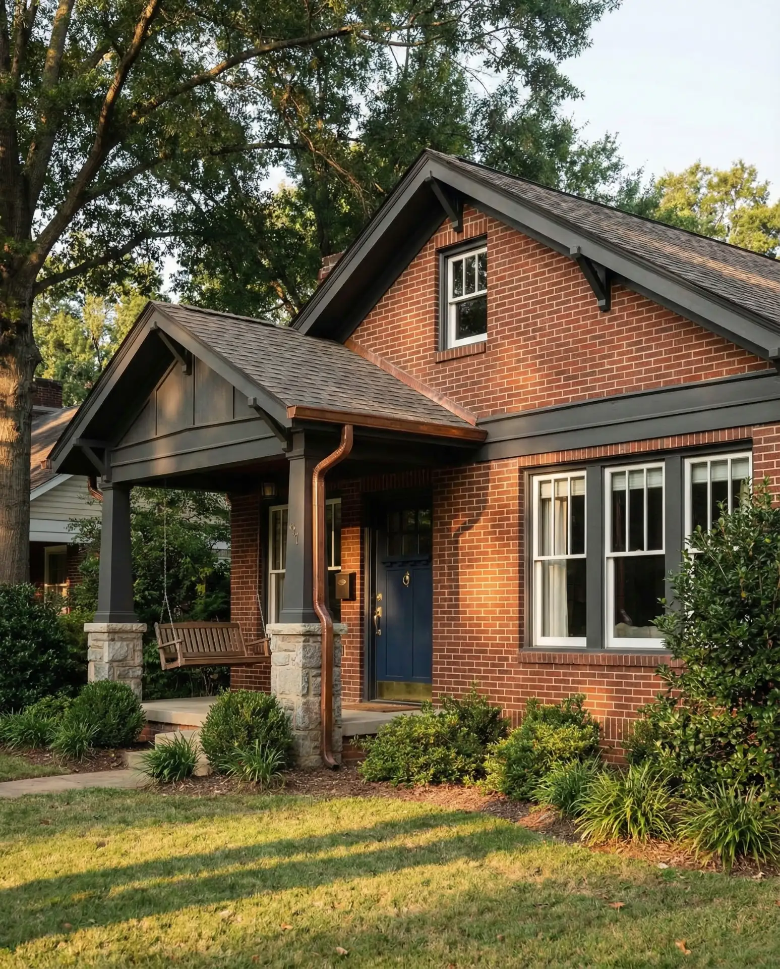 Warm Red Brick with Updated Trim 2