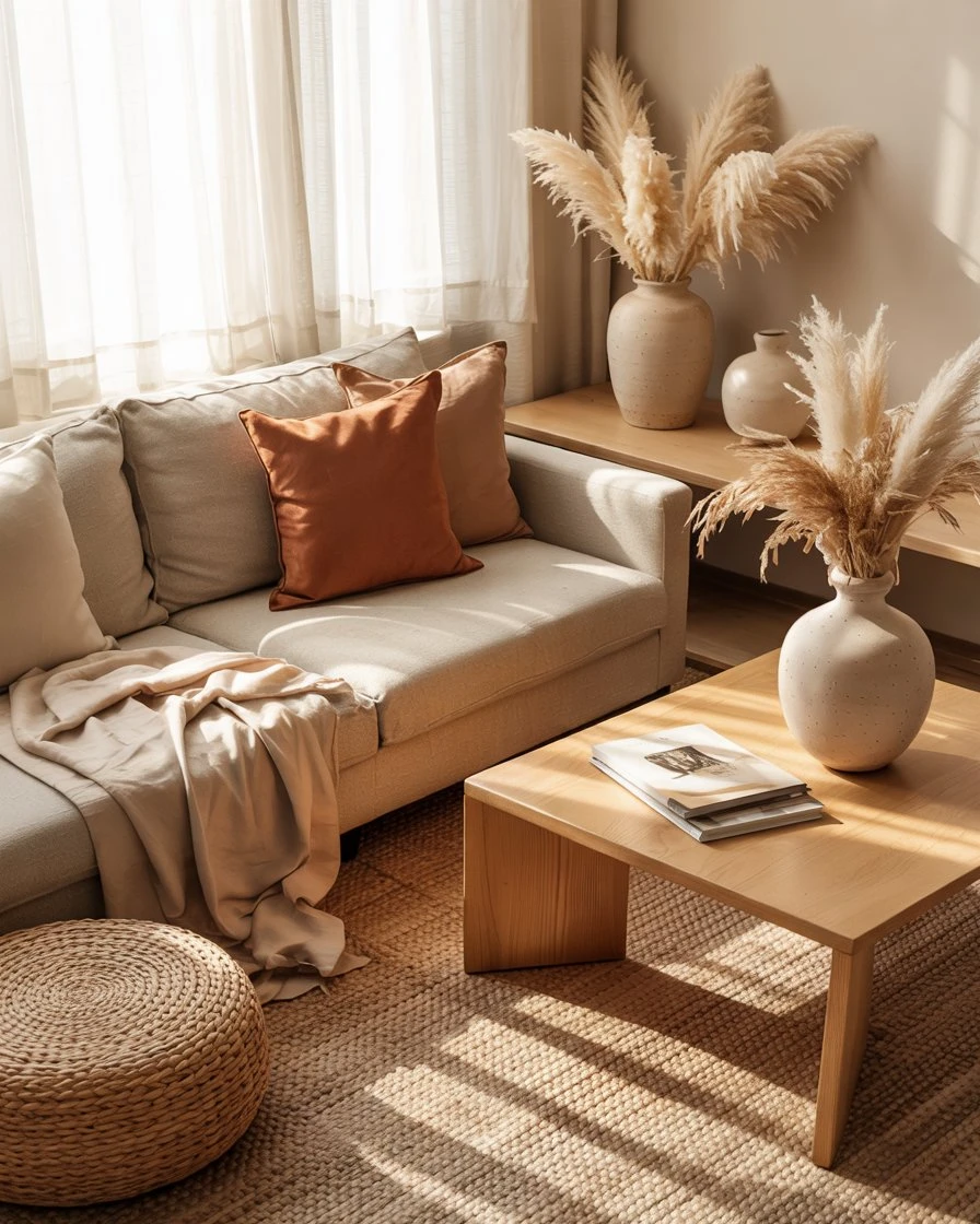 Warm Textured Neutrals with Organic Accents 2