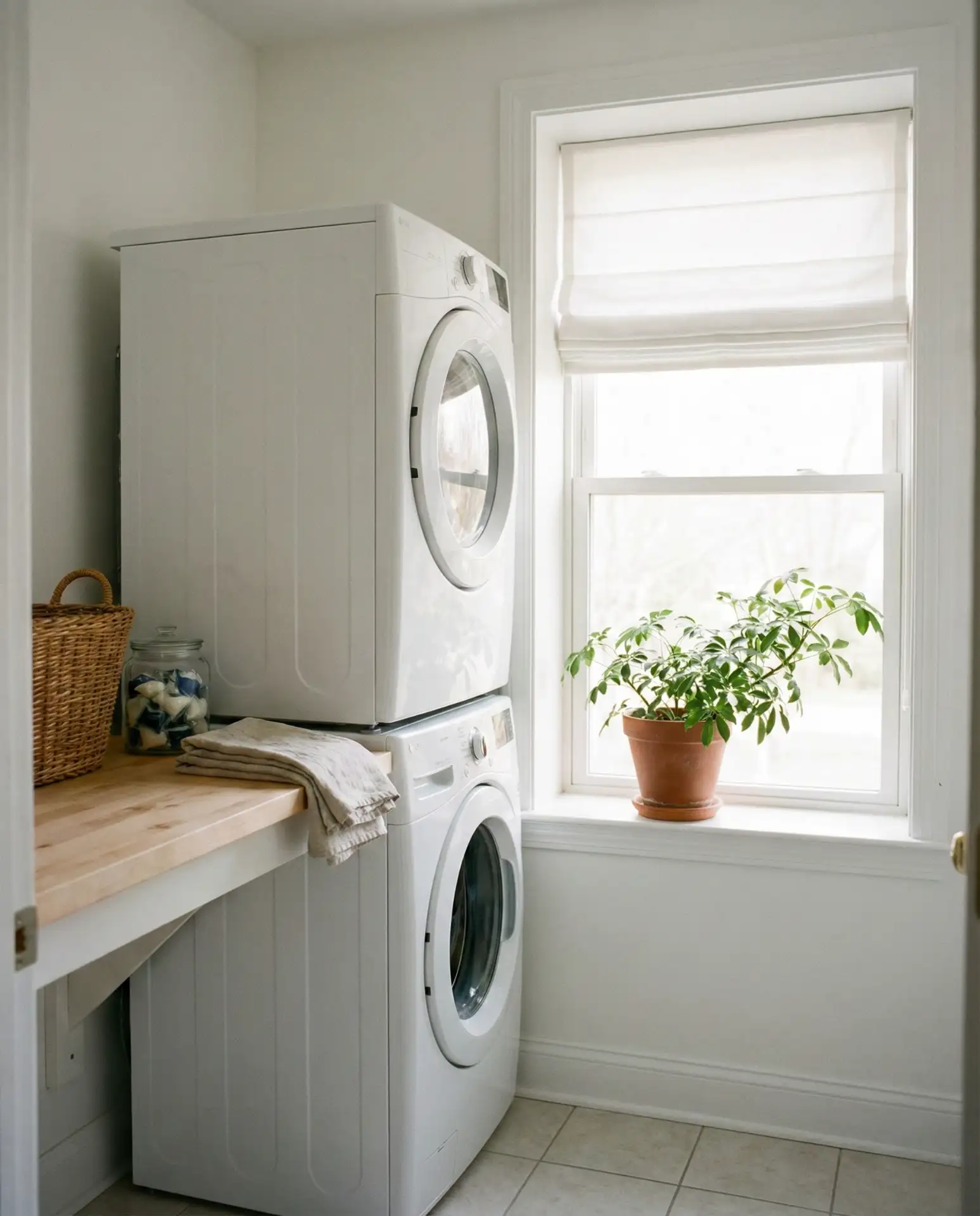 Window-Lit Laundry Nook 1