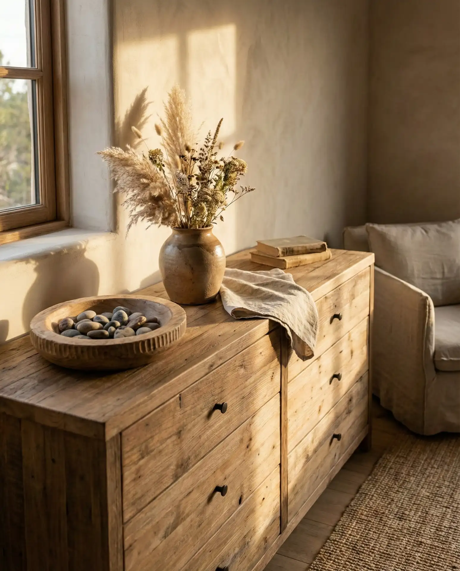 Wood Dresser with Natural Warmth 2