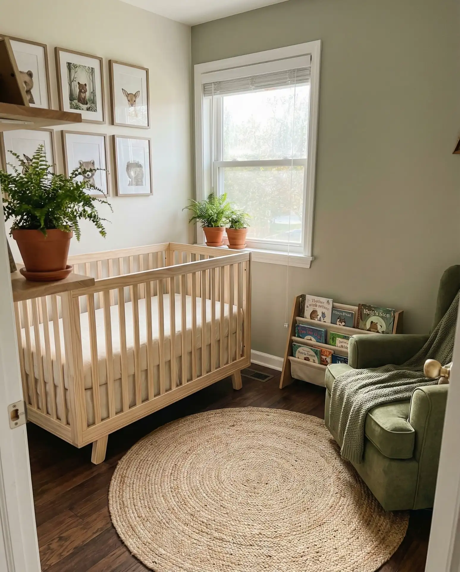 Woodland Nursery with Natural Wood Accents 2