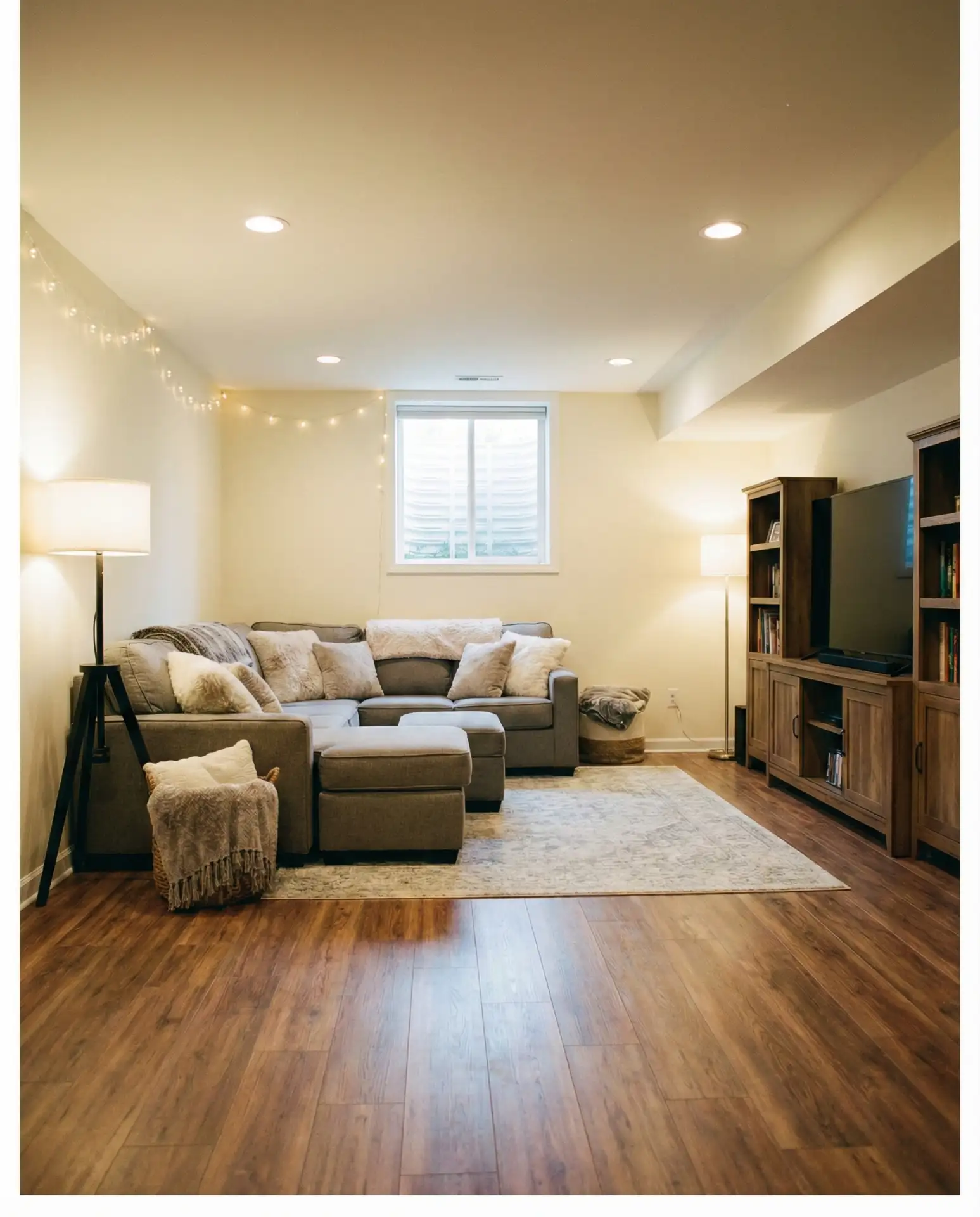 Basement Transformation into Multi-Use Haven 2