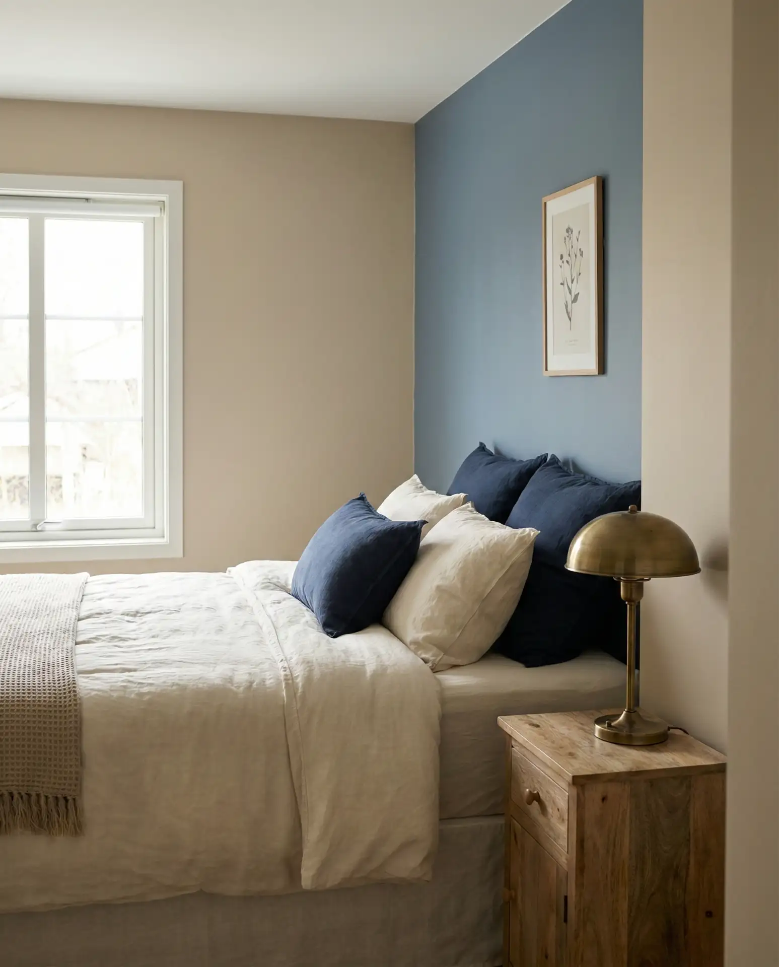 Beige and Blue Neutral Foundation 1