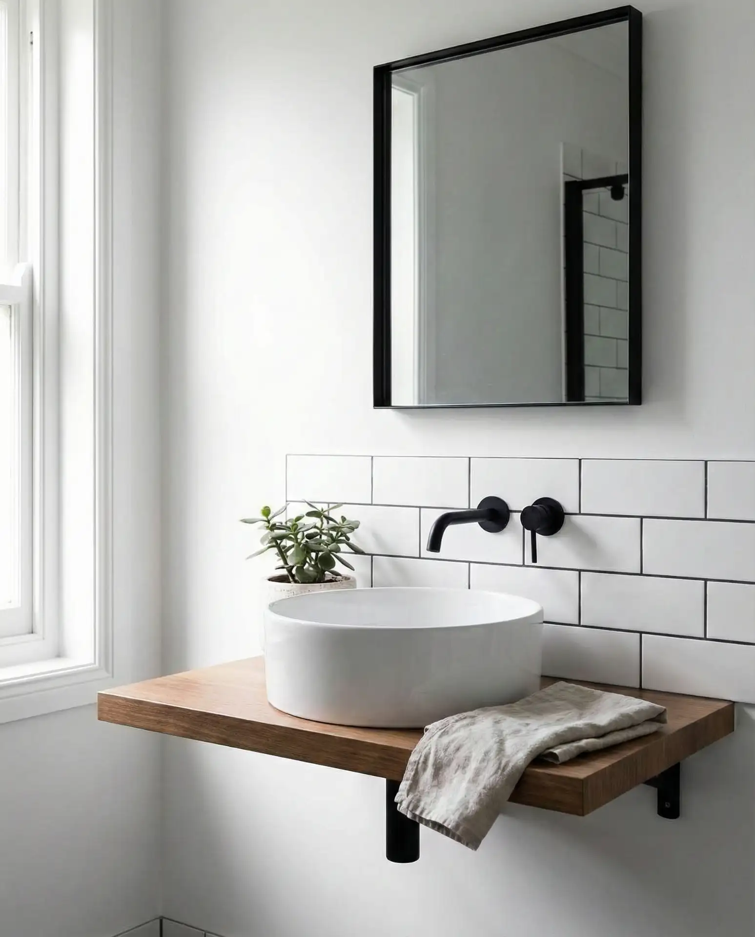 Black Fixtures for Bold Contrast 1