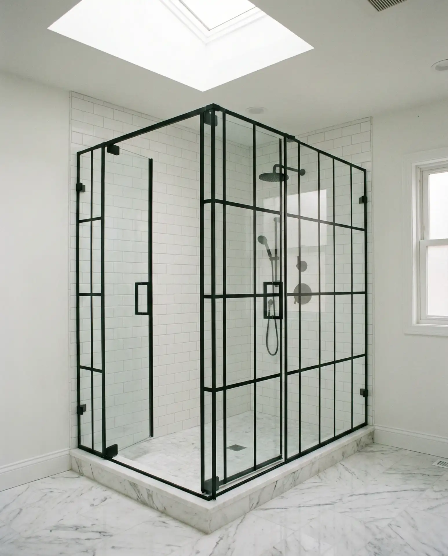 Black Framed Shower Enclosure 1