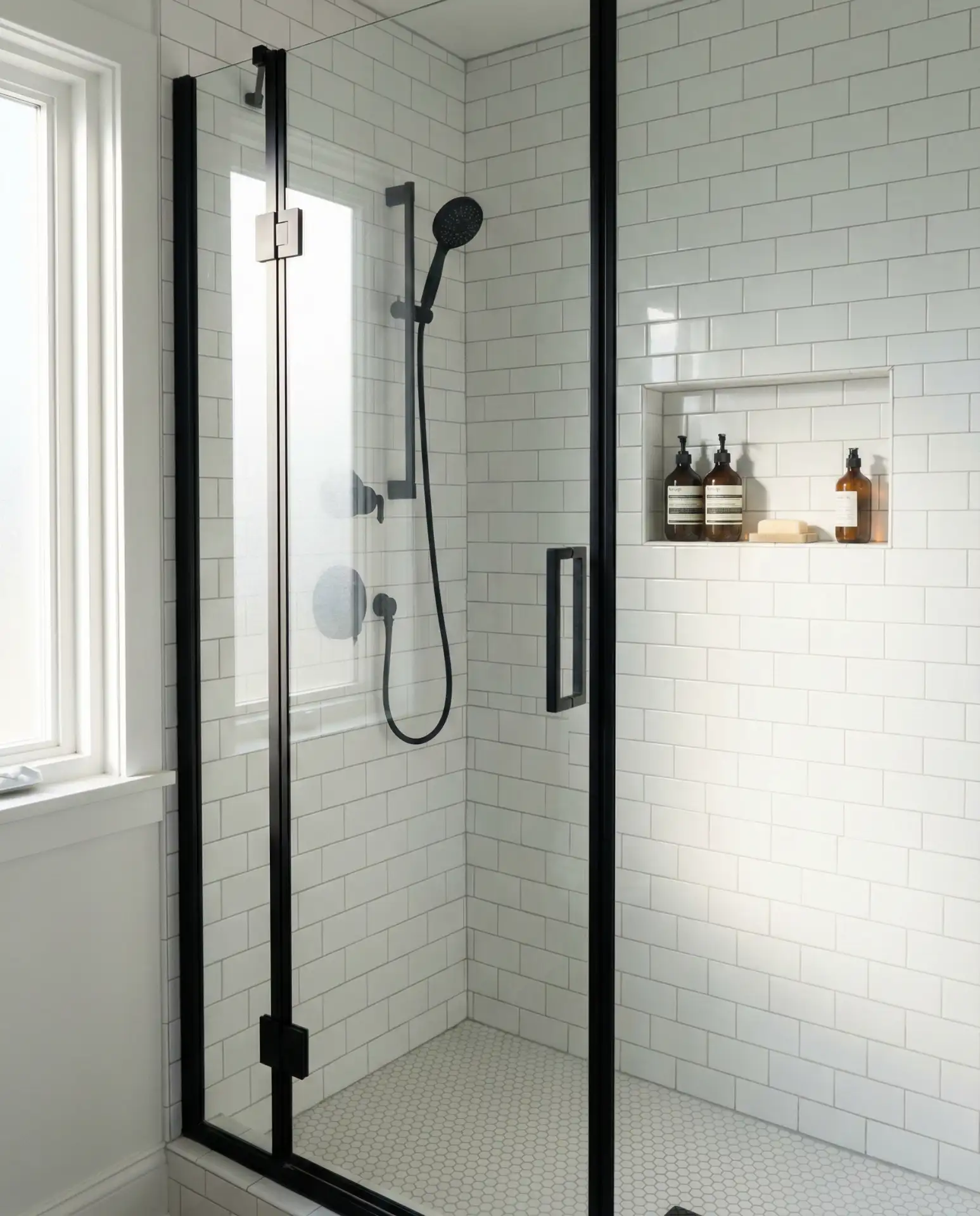Black Framed Shower Enclosure 2