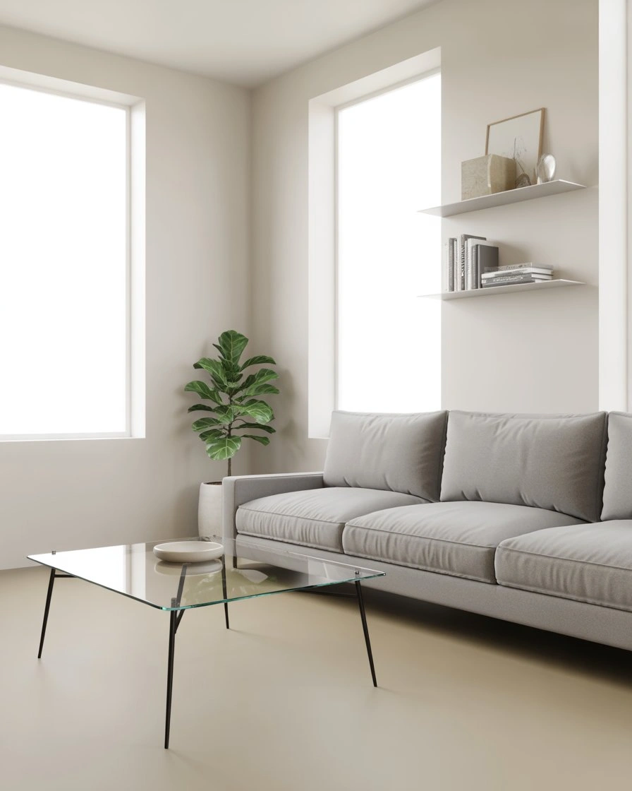 Bloxburg-Inspired Modern Cottage Living Room 2