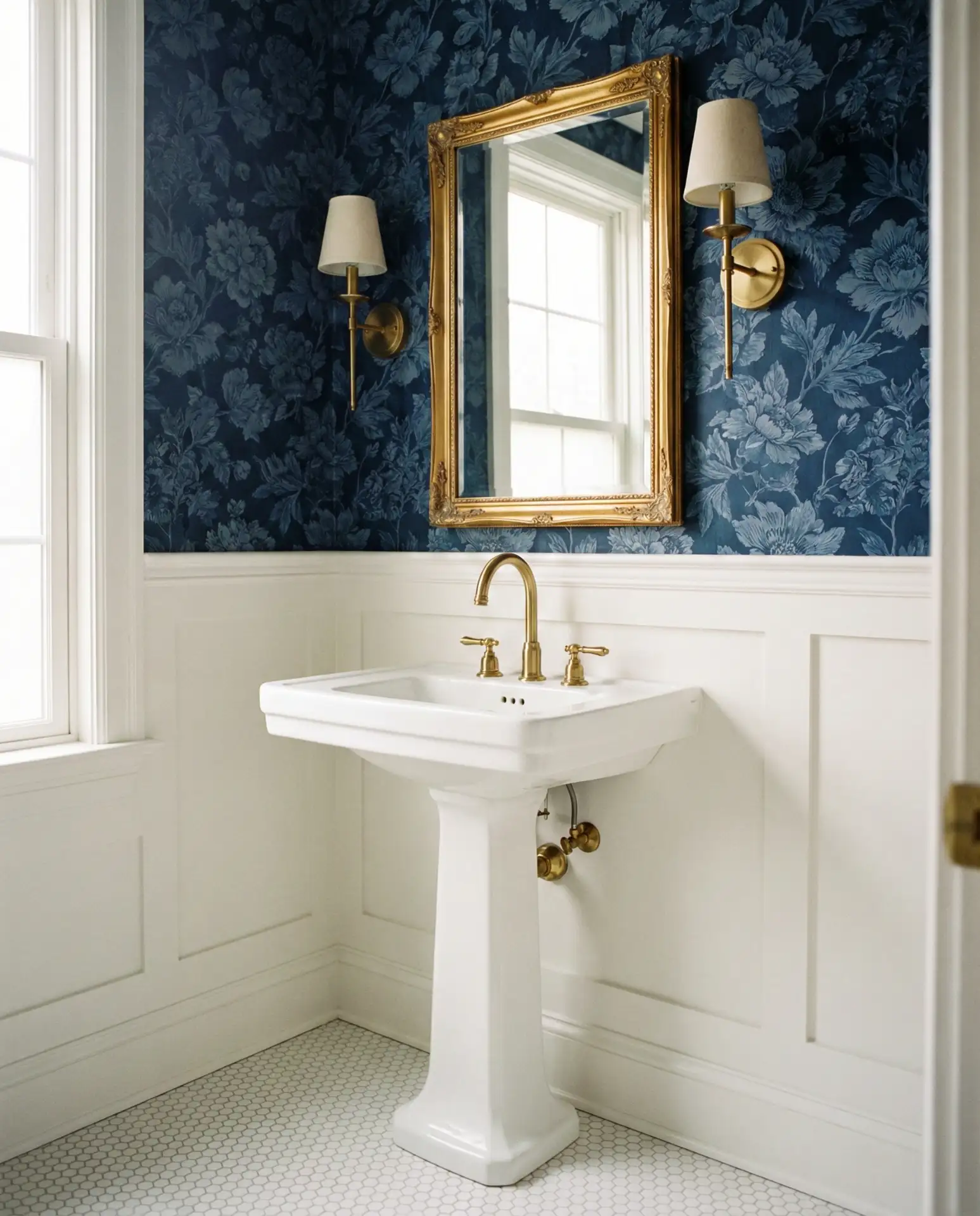 Blue Wallpaper Statement 1