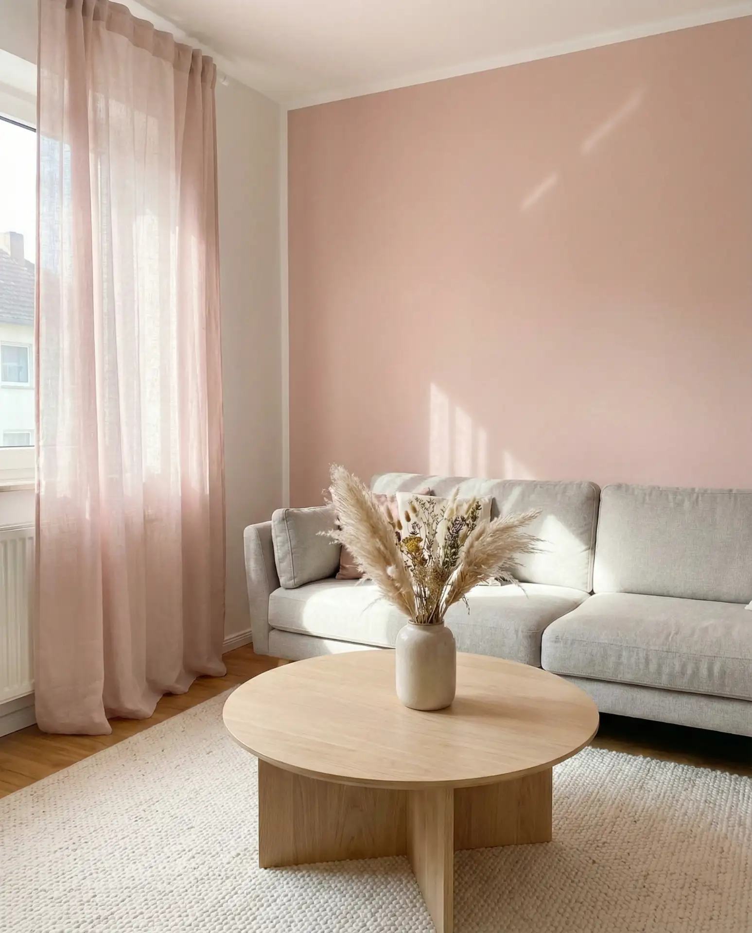 Blush Pink and Soft Gray 1