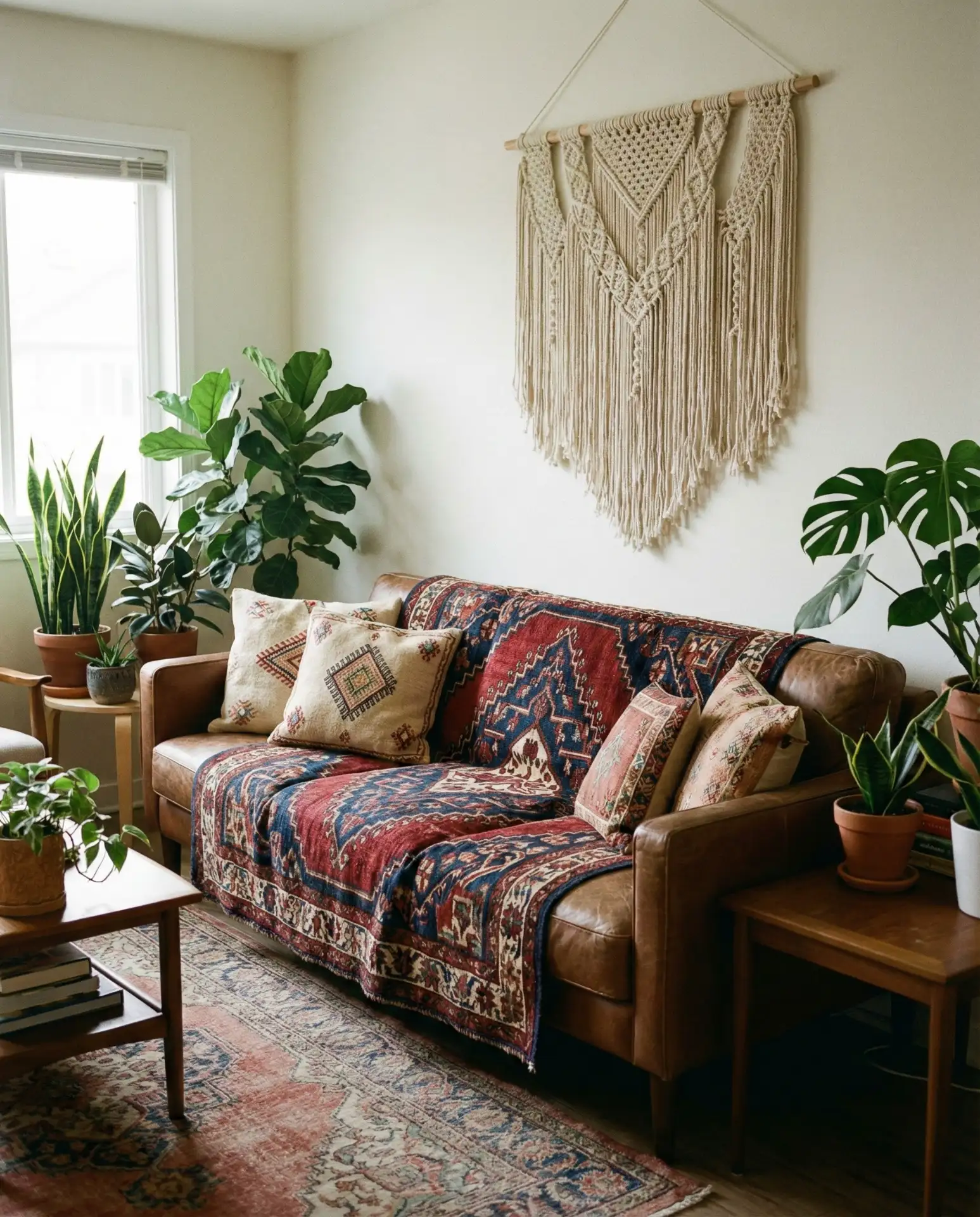 Bohemian Leather with Global Textiles 2