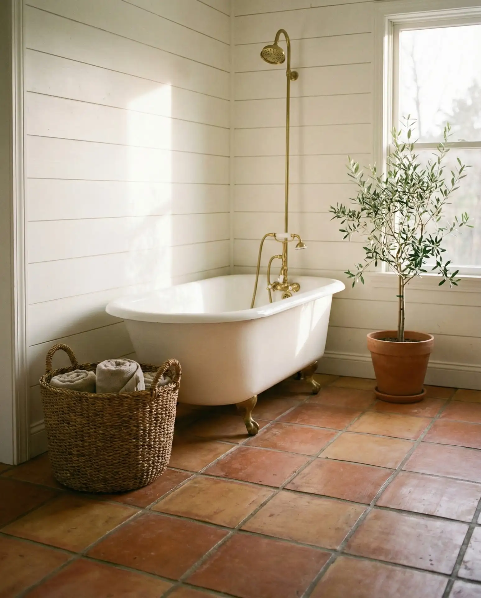 Brown Earthy Tiles with Warm Undertones 2