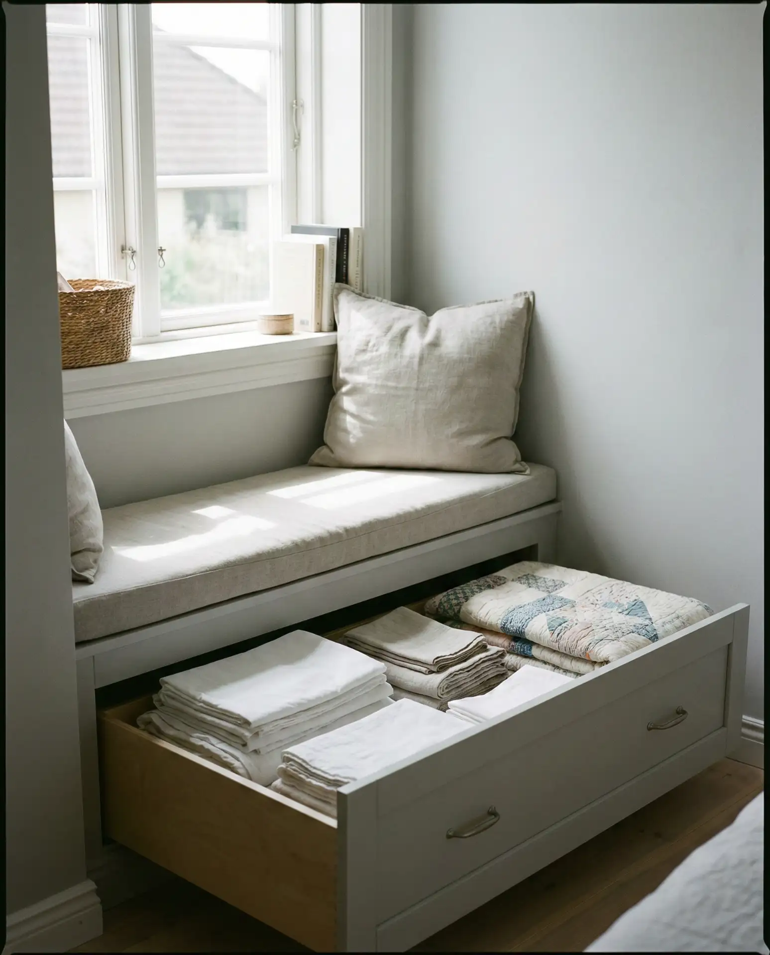 Built-In Window Seat with Storage 2