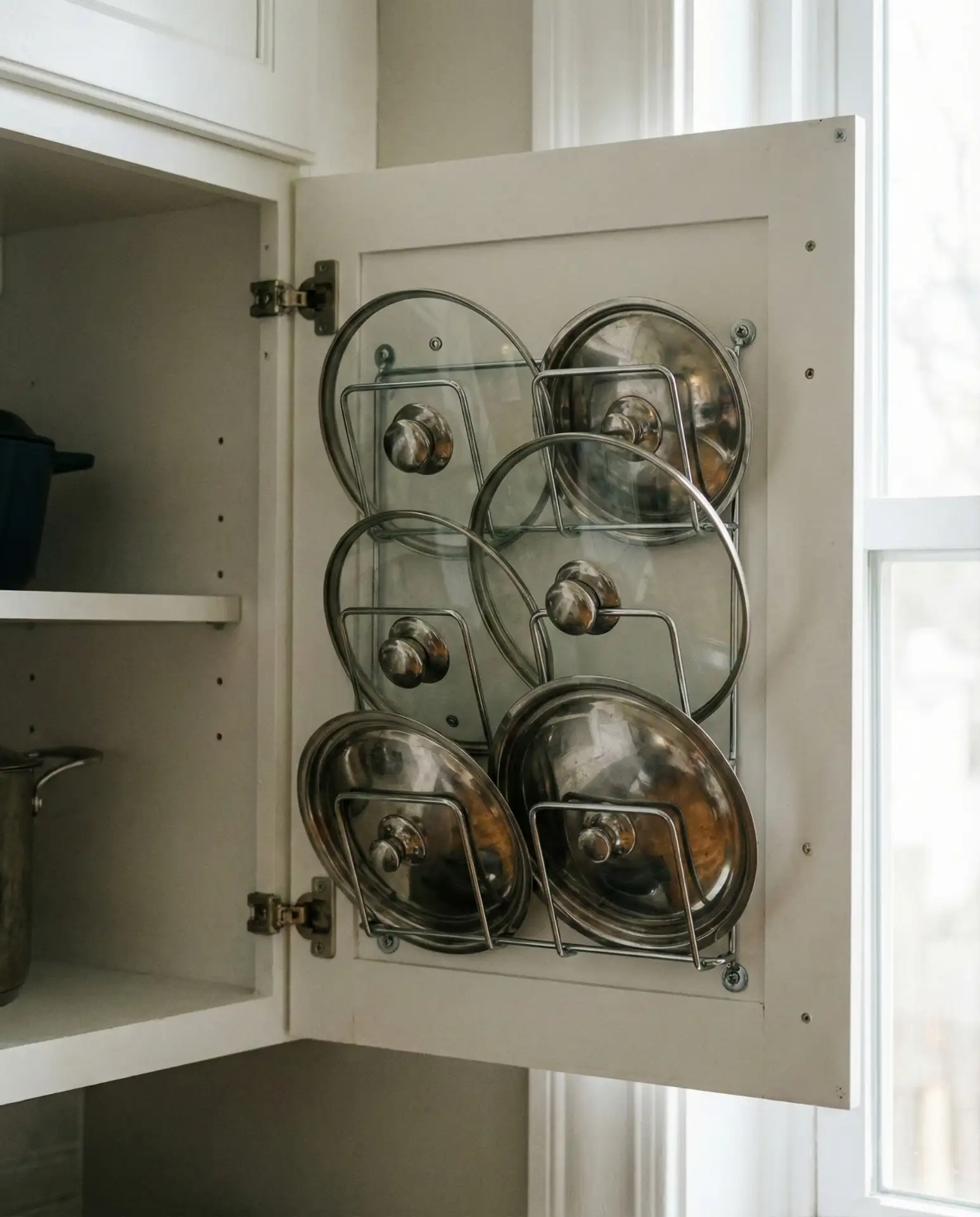 Cabinet Door Lid Organizers 1