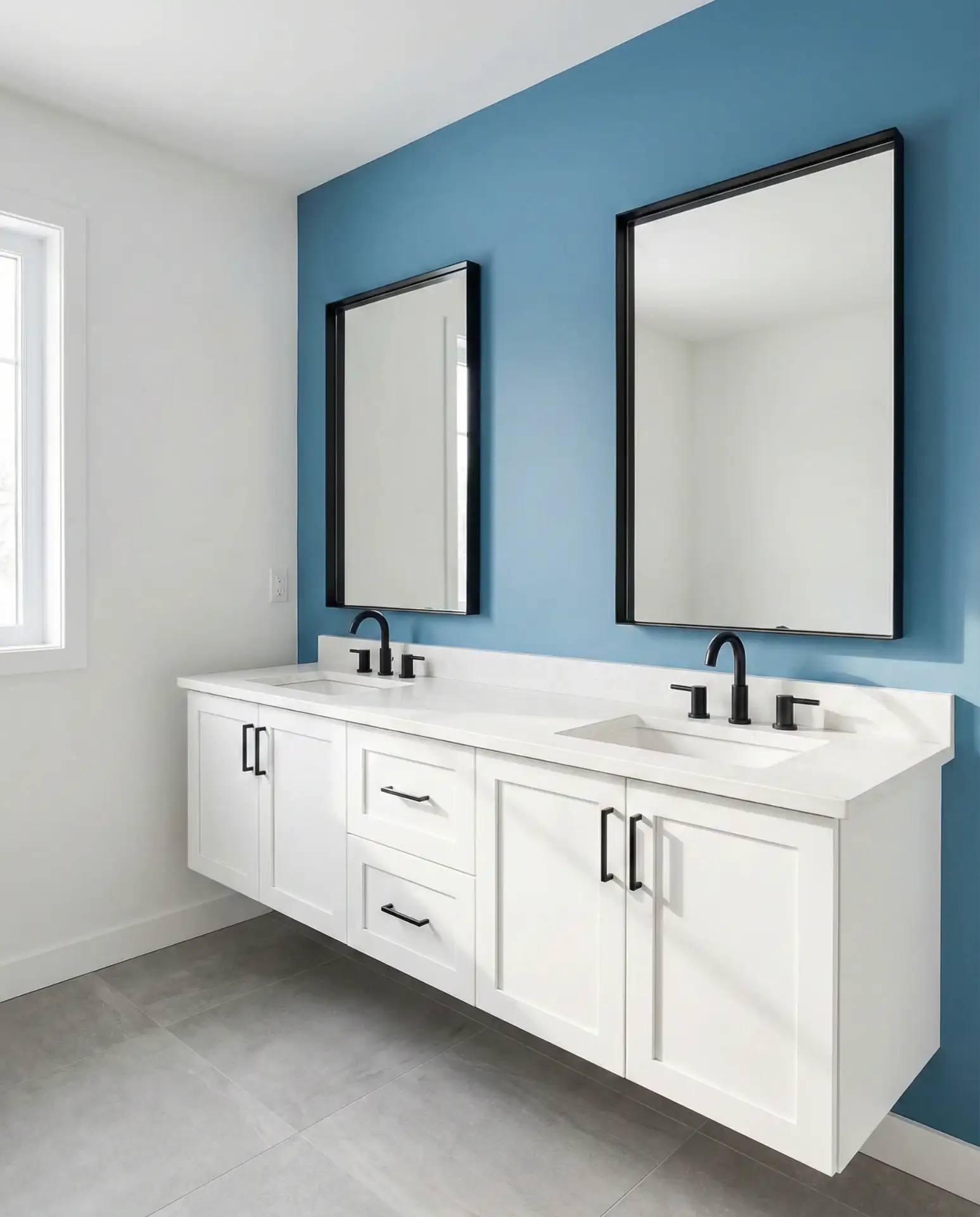 Cerulean Blue Modern Elegance 1