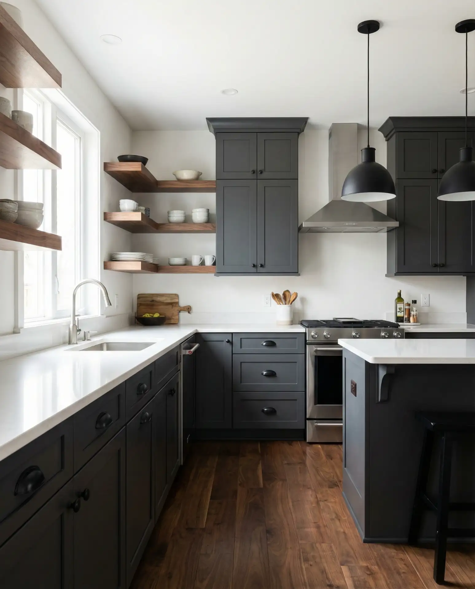 Charcoal and Walnut Richness 1