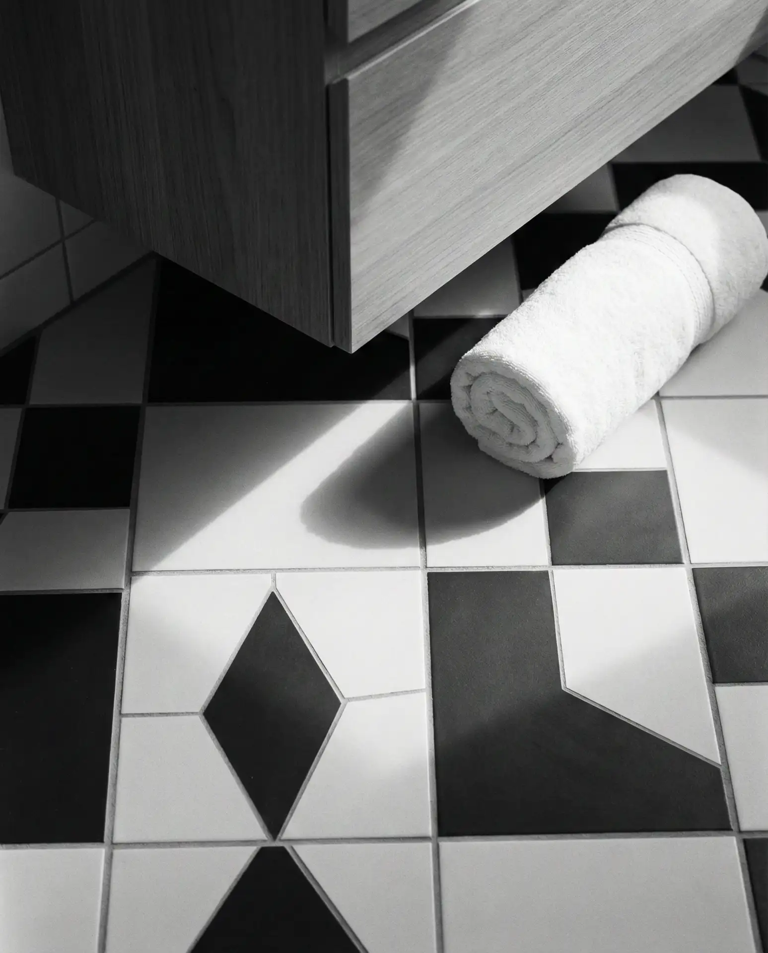 Checkerboard Floor Tile 2