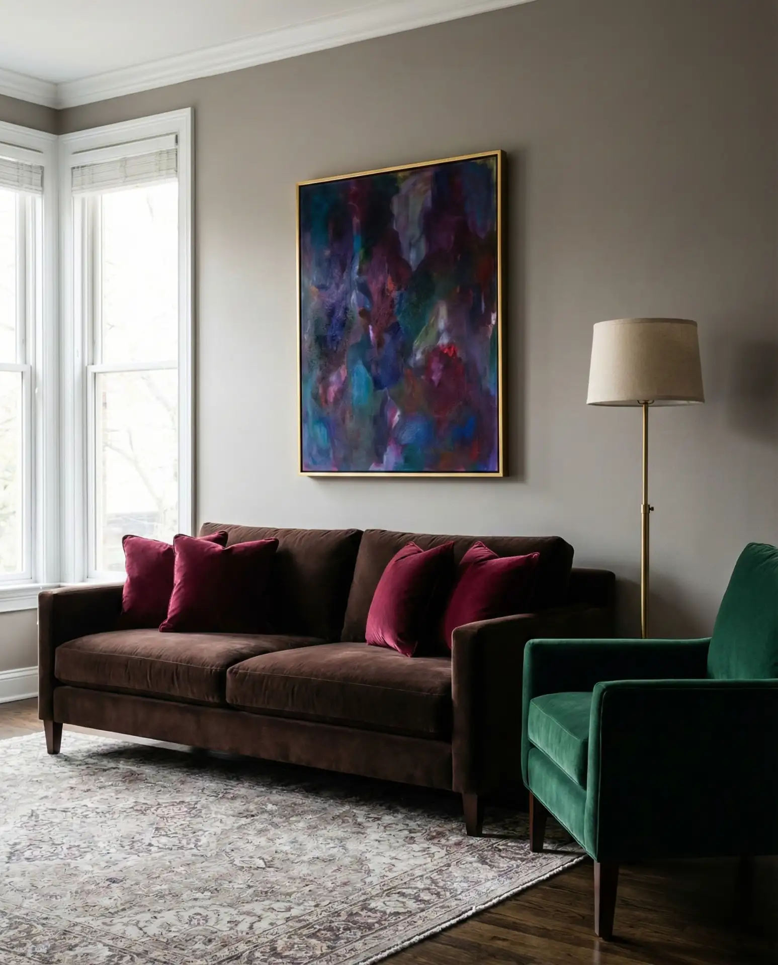 Chocolate Velvet Drama with Jewel Tones 2