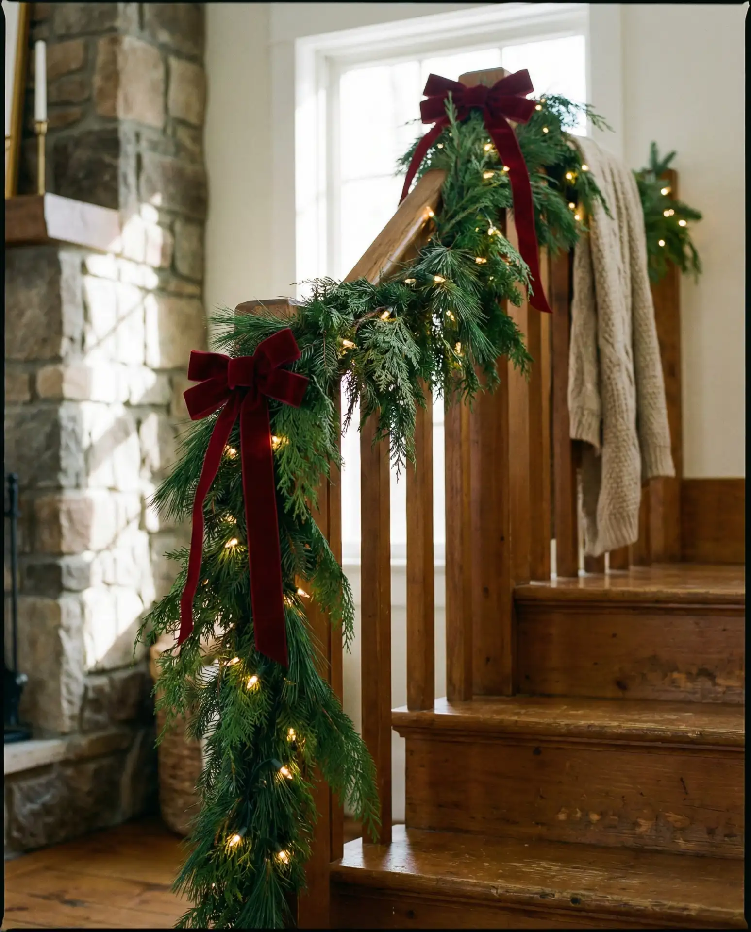 Christmas Decorating Ideas for Railings 1