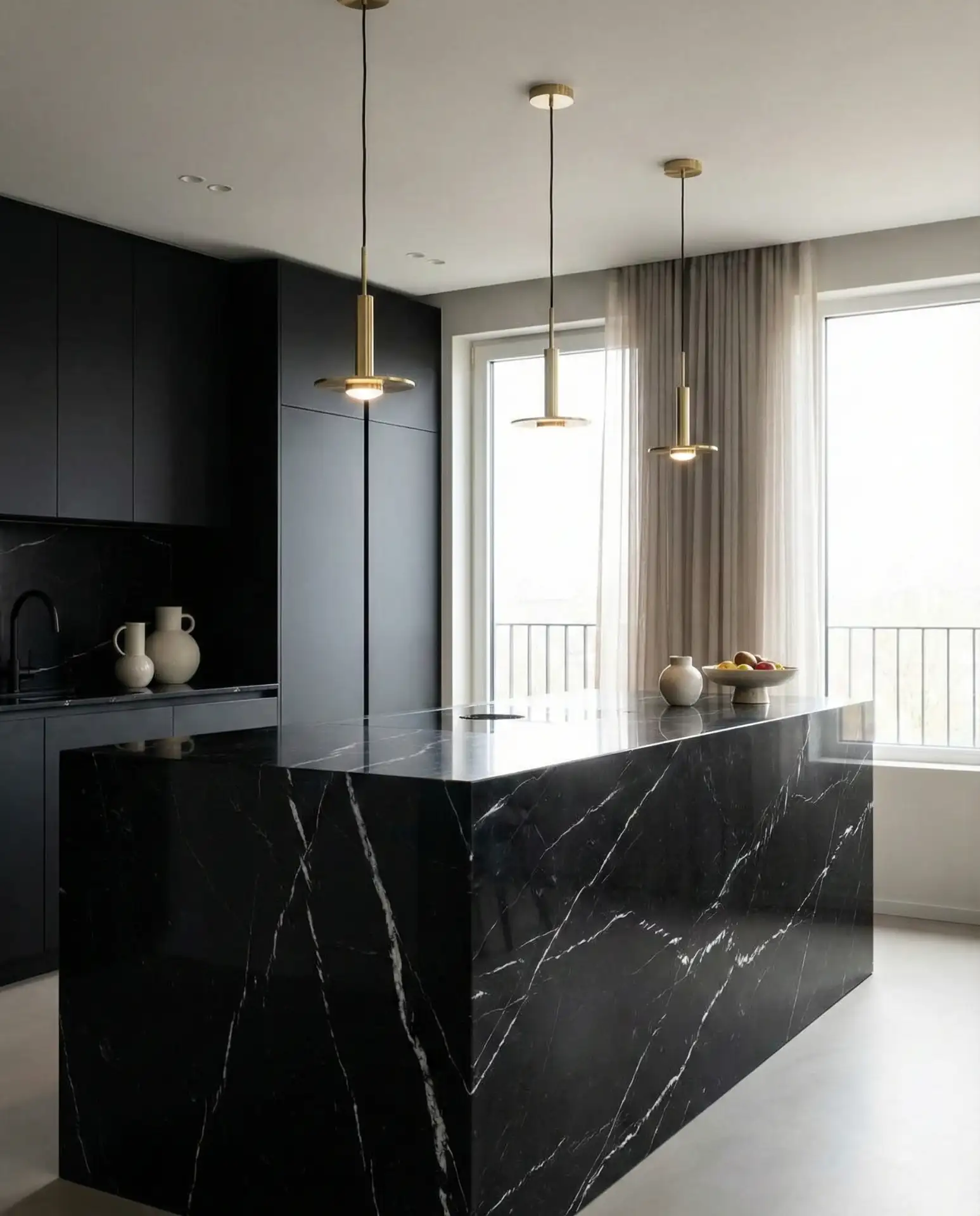 Classic Contrast with Black Marble 2