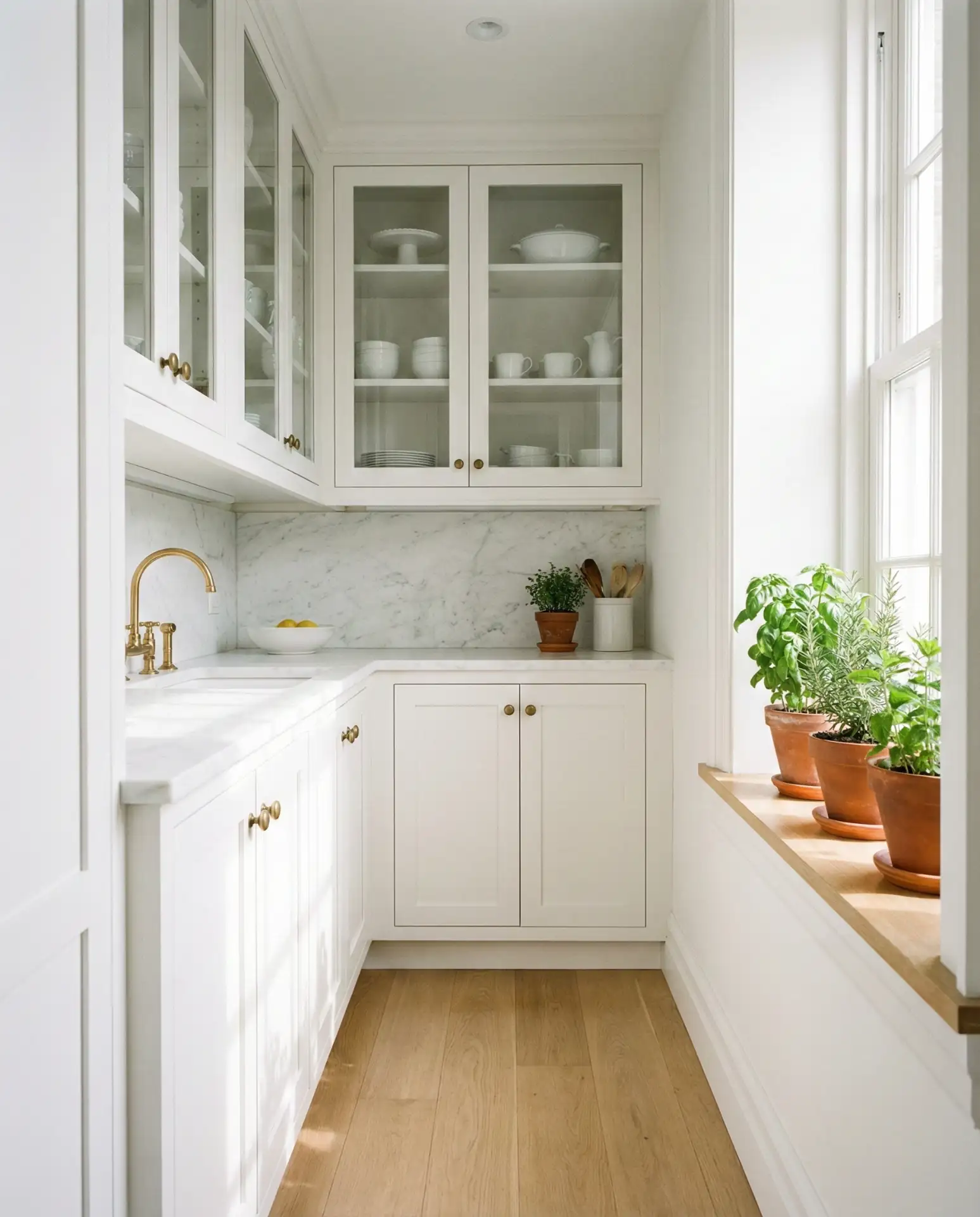 Classic White Galley with Timeless Appeal 2