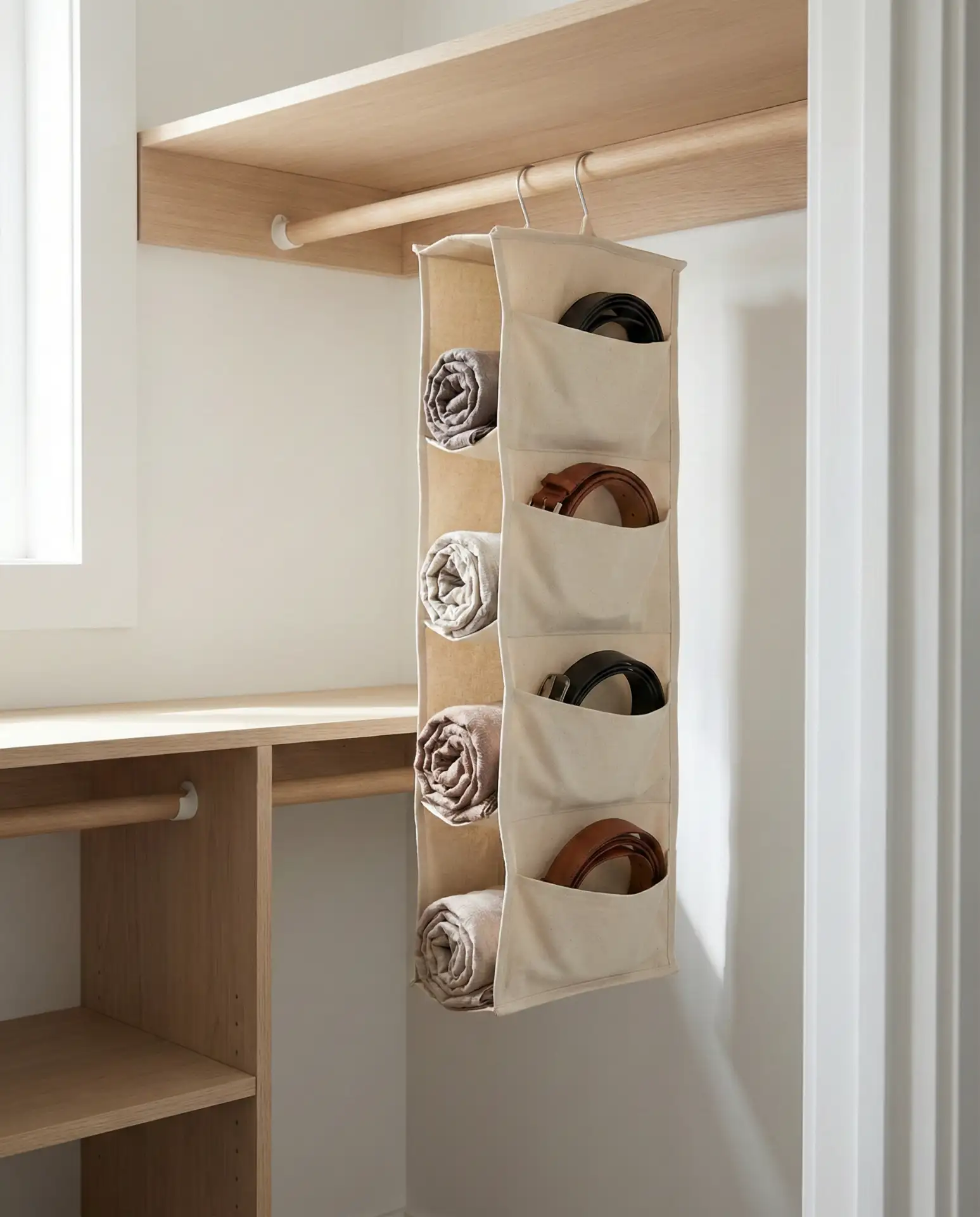 Closet Door Pocket Organizer for Accessories 2