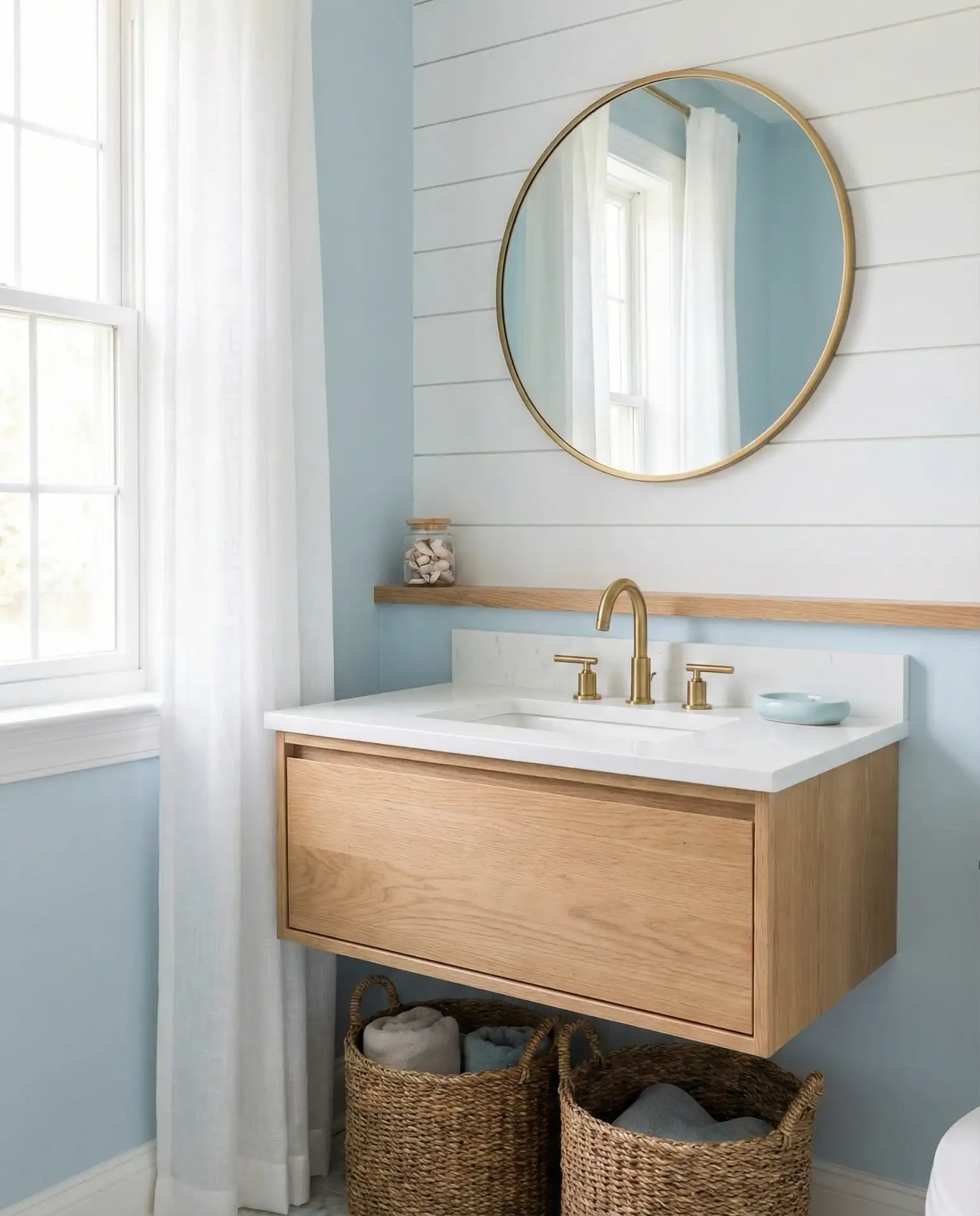 Coastal Light Blue Retreat 1