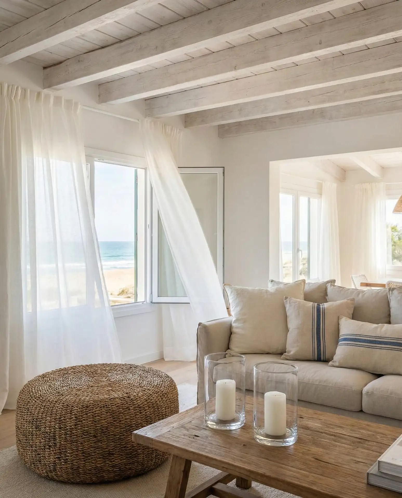 Coastal Lightness with Natural Fibers 1