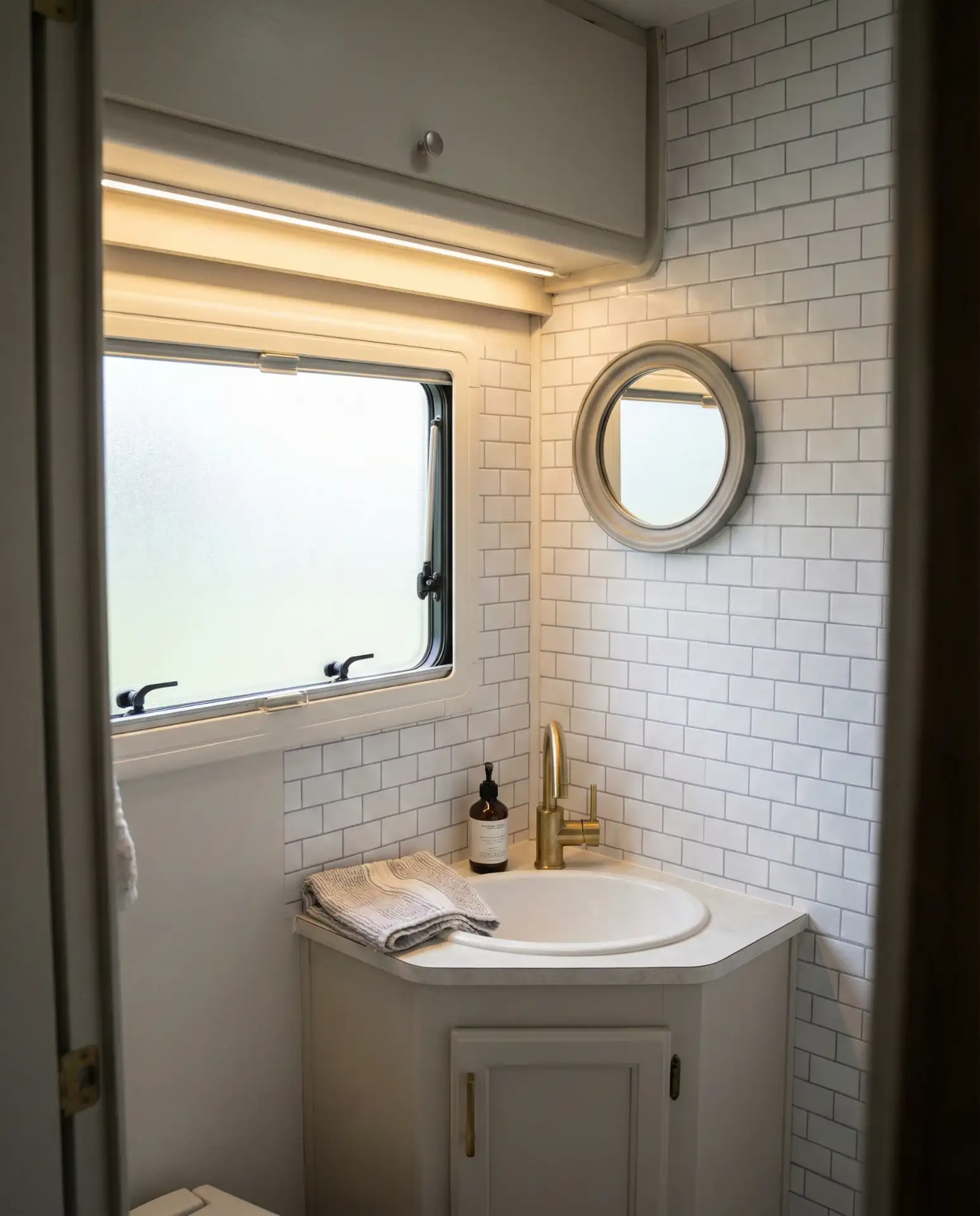 Compact RV and Camper Bath Upgrades 2