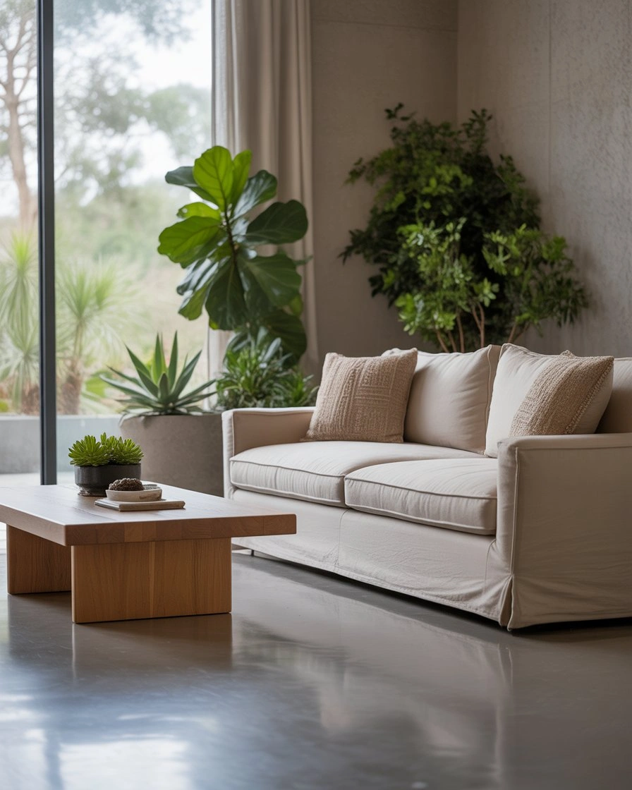 Concrete Surfaces Soften Modern Spaces 1