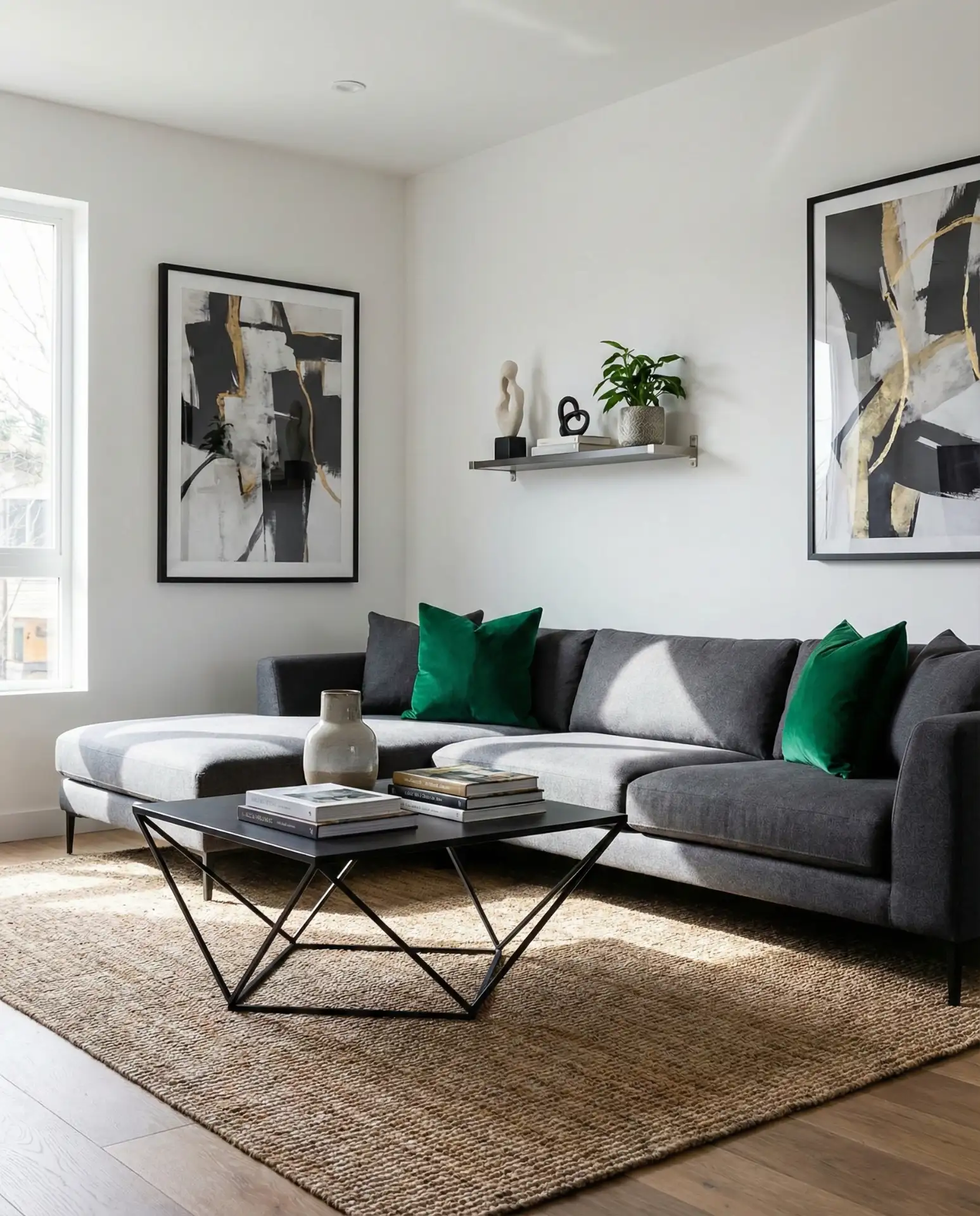 Contemporary Lines with Bold Accent Colors 1