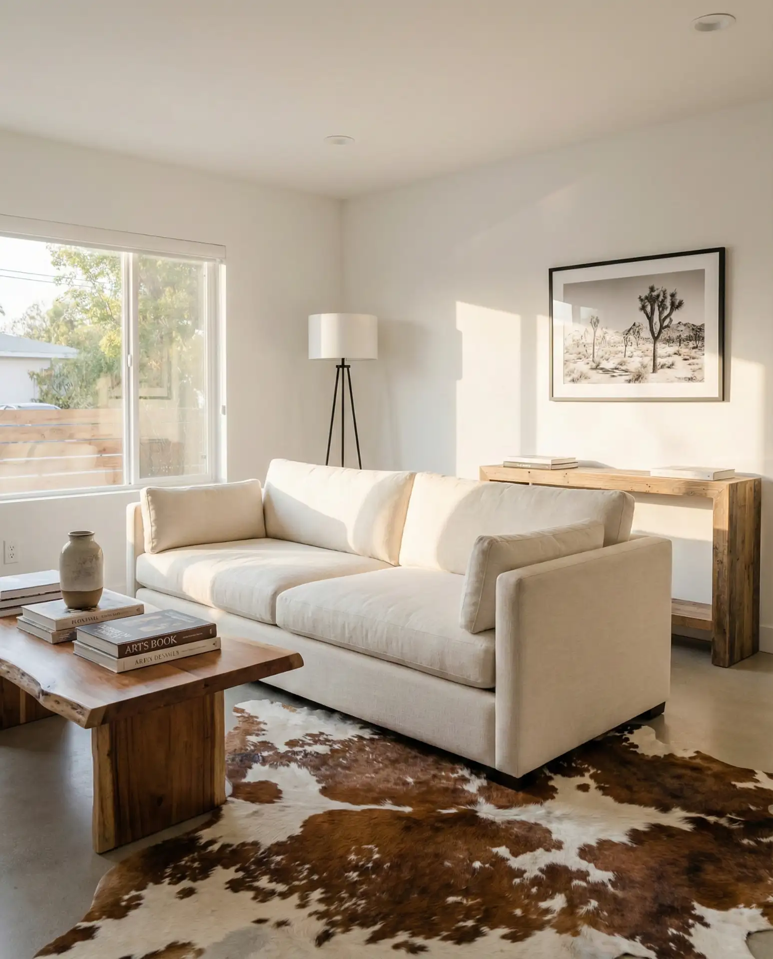 Contemporary Western Living Room Fusion 2