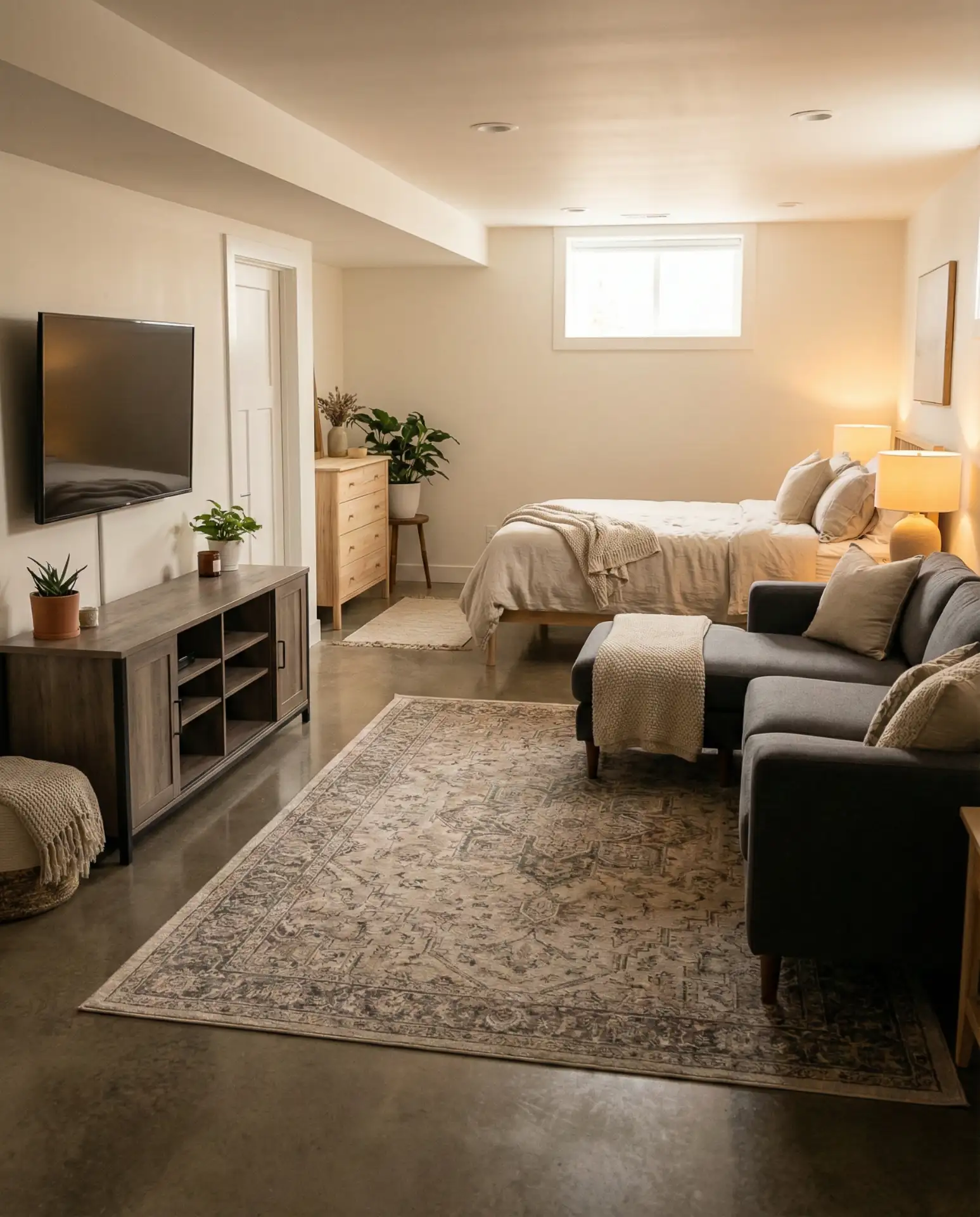 Couch and Bedroom Combo for Multi-Use Space 1