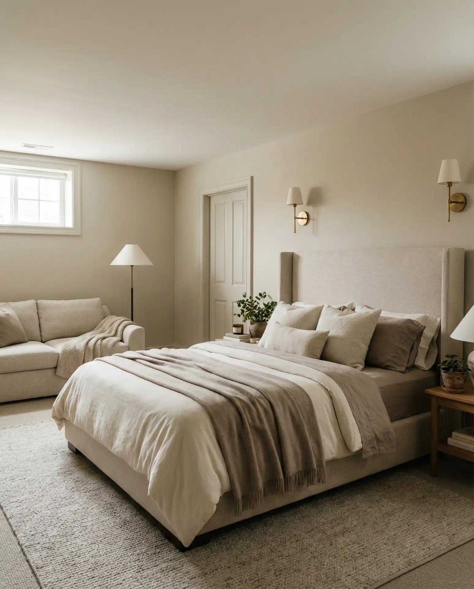 Couples Basement Bedroom with Spa-Like Retreat 1