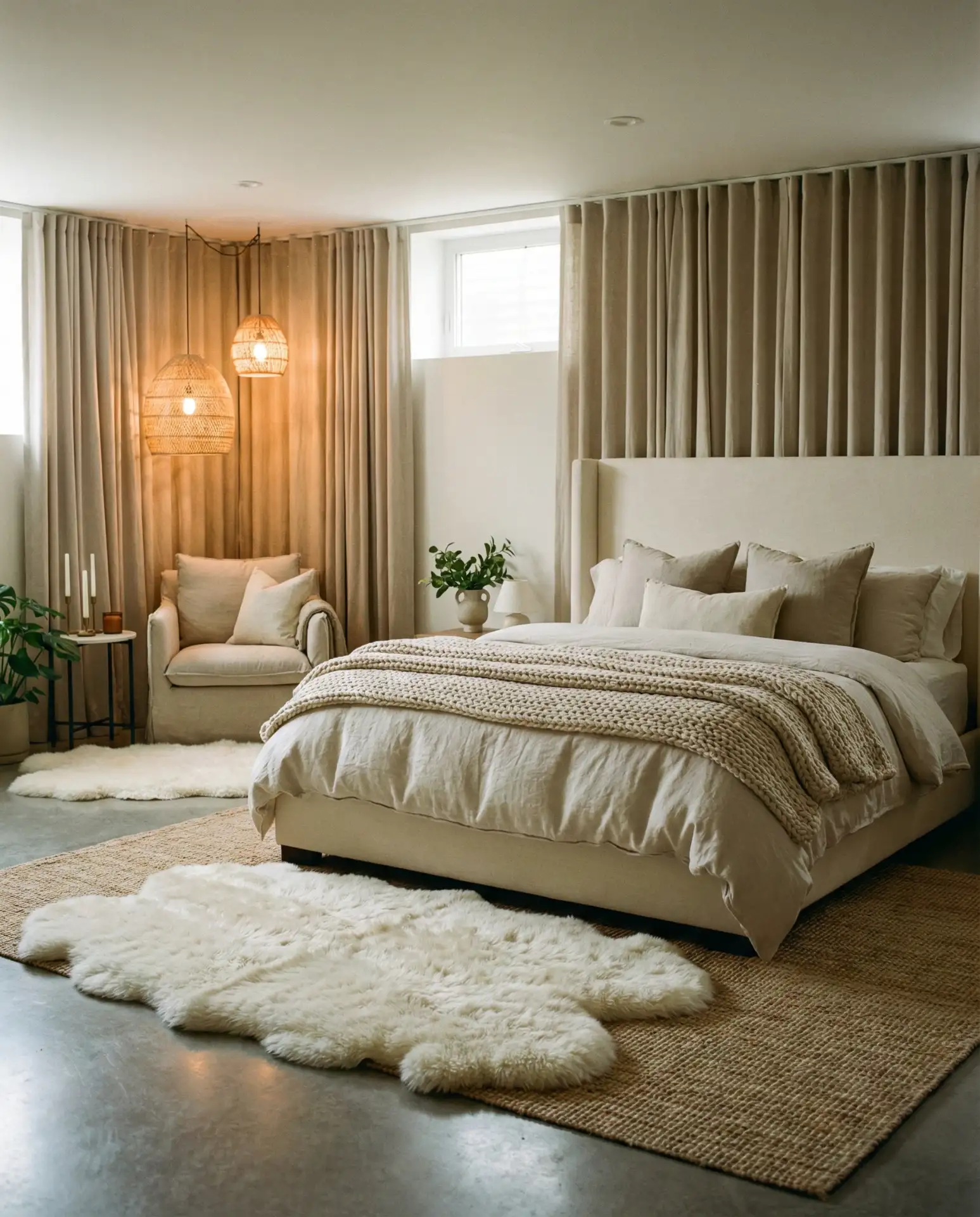 Couples Basement Bedroom with Spa-Like Retreat 2