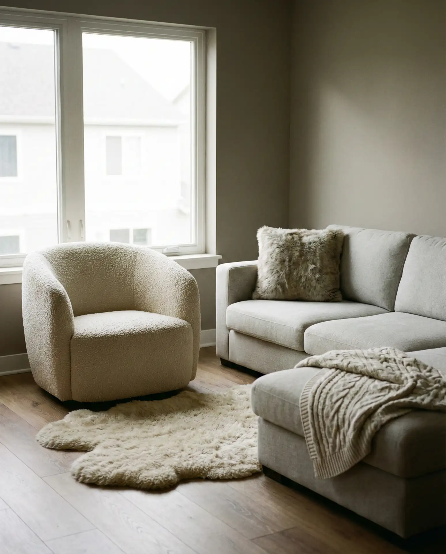 Cozy Grey with Layered Textiles 2