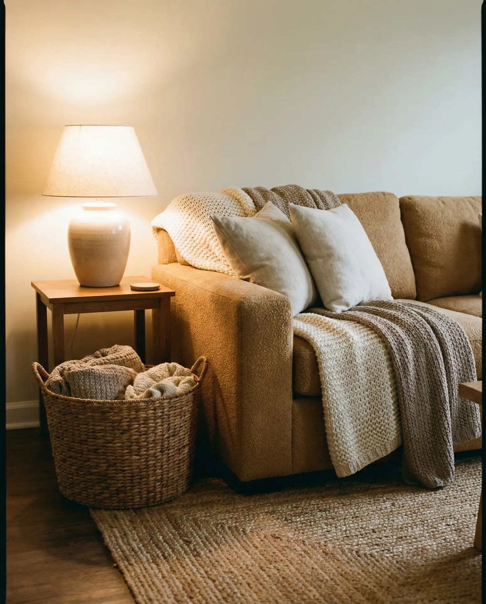 Cozy Layered Textures with Warm Neutrals 2