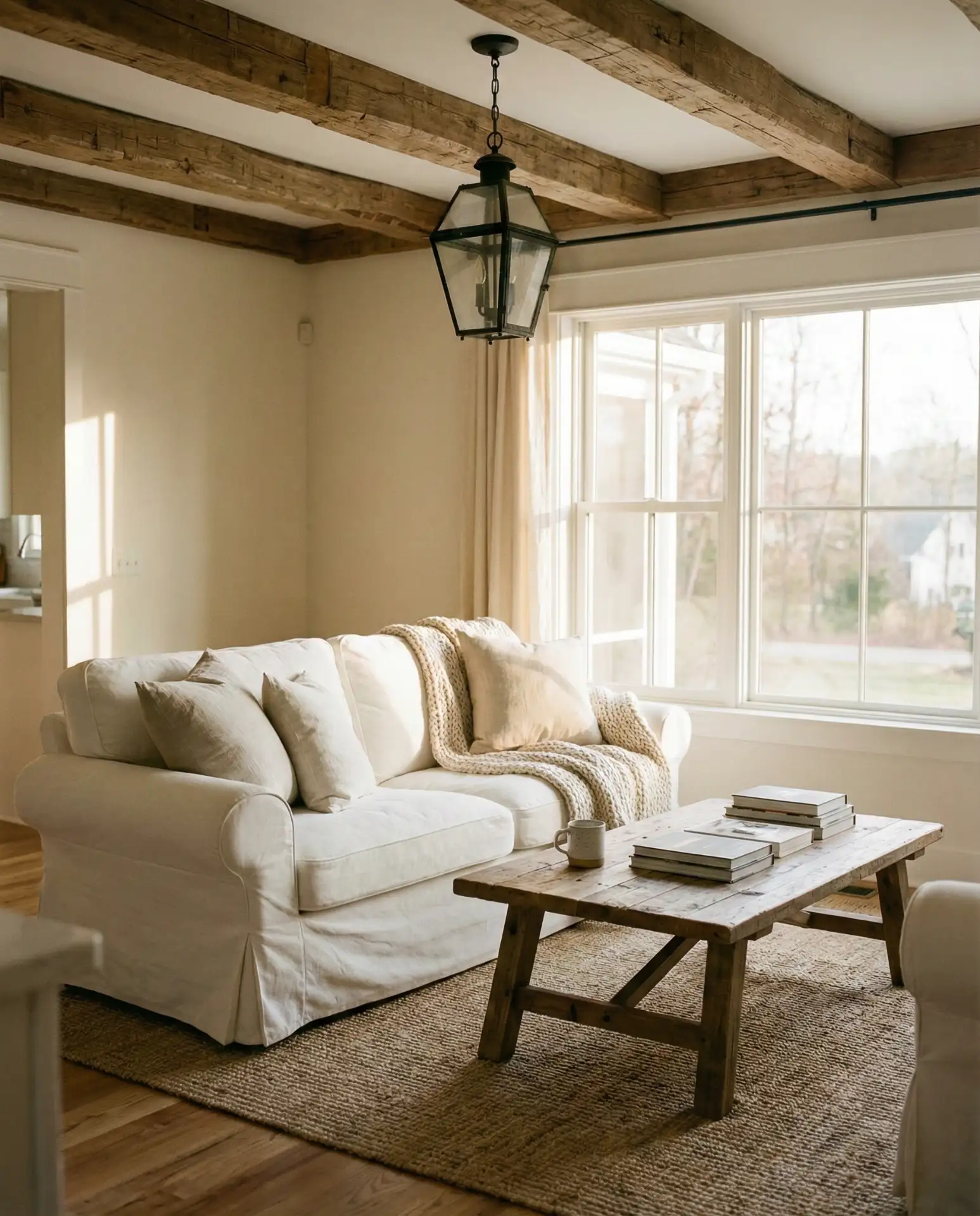 Cozy Modern Farmhouse with Rustic Touches 2