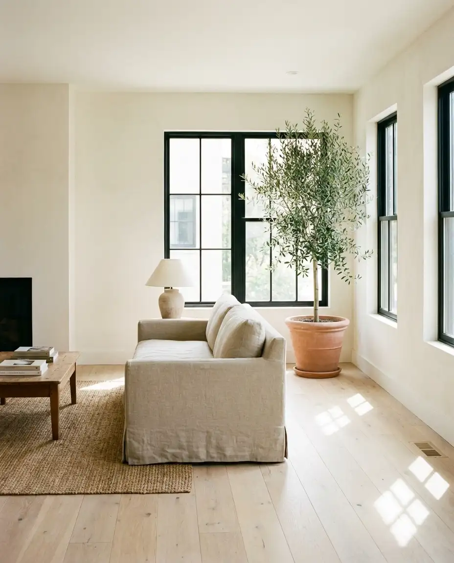 Creamy White with Black Trim 2