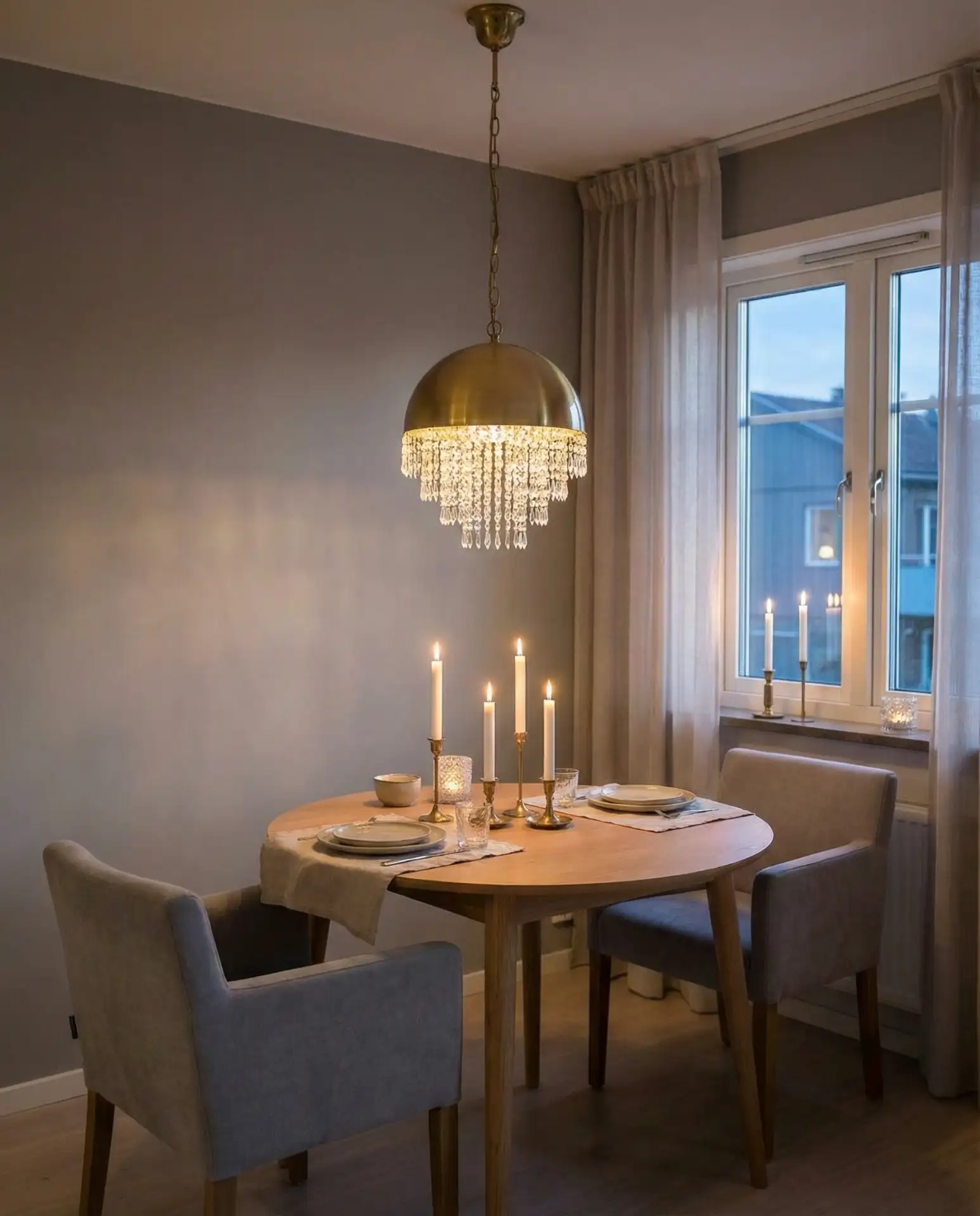 Crystal Accents for Glam Kitchens