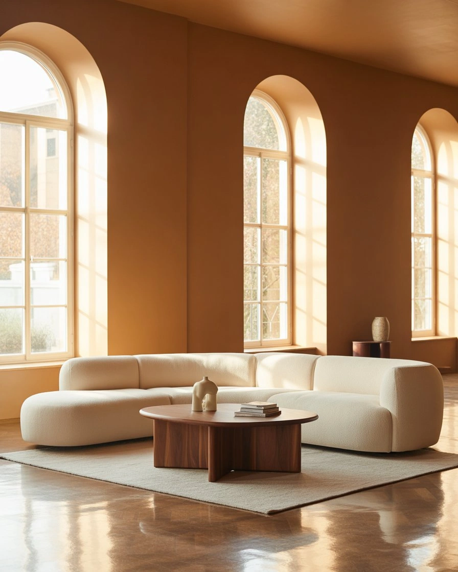 Curved Furniture Takes Center Stage 2