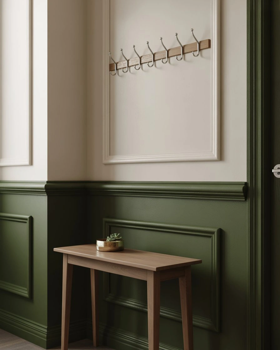 Dual-Tone Paint with Chair Rail 2