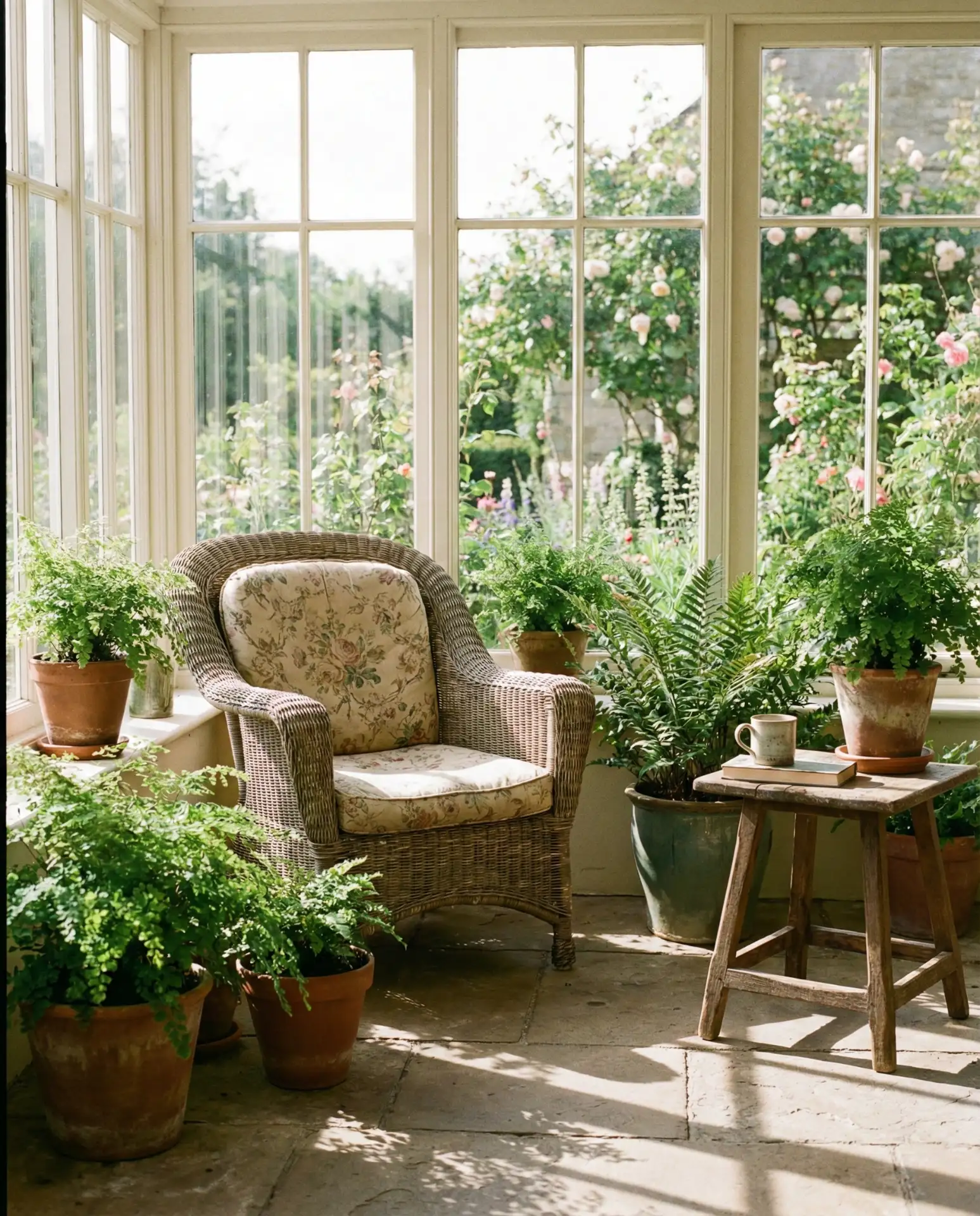 English Cottage-Inspired Garden Room 1