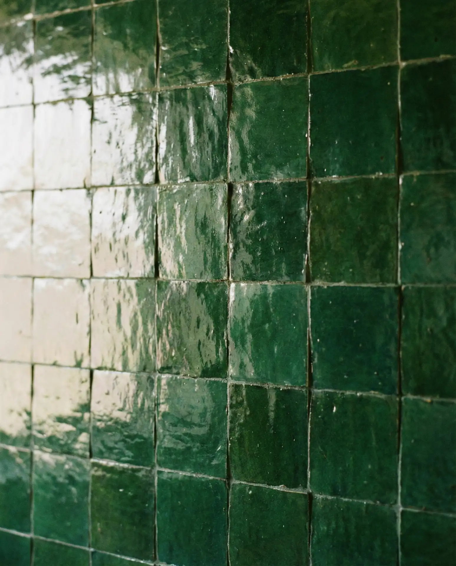 Forest Green Zellige Tiles for Texture 2