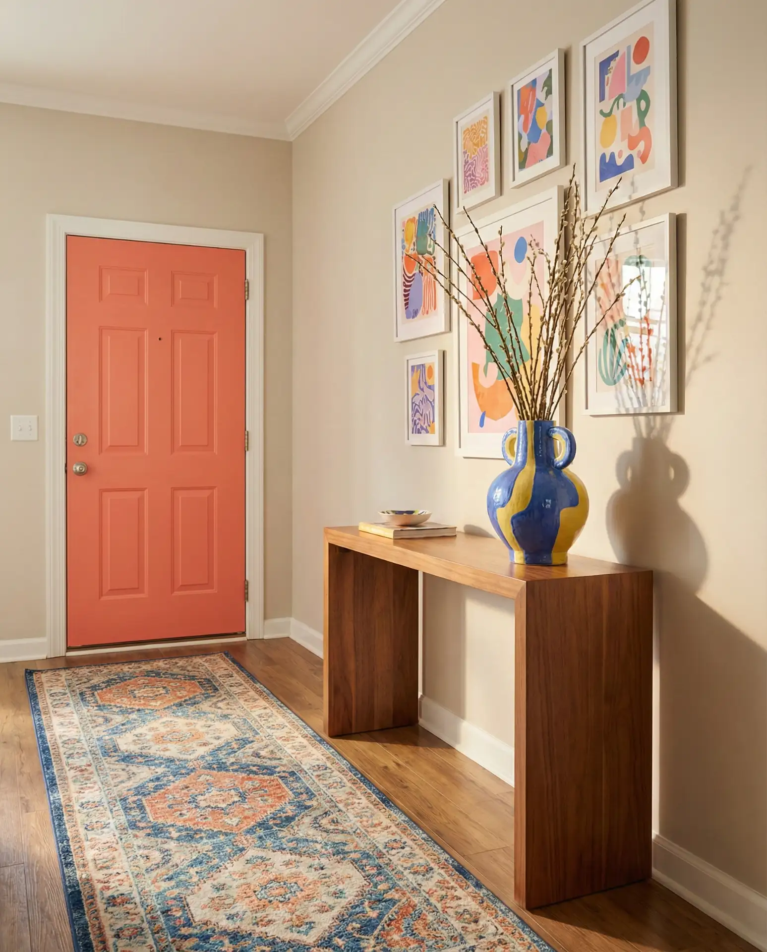 Foyer with Stairs as a Focal Point 2
