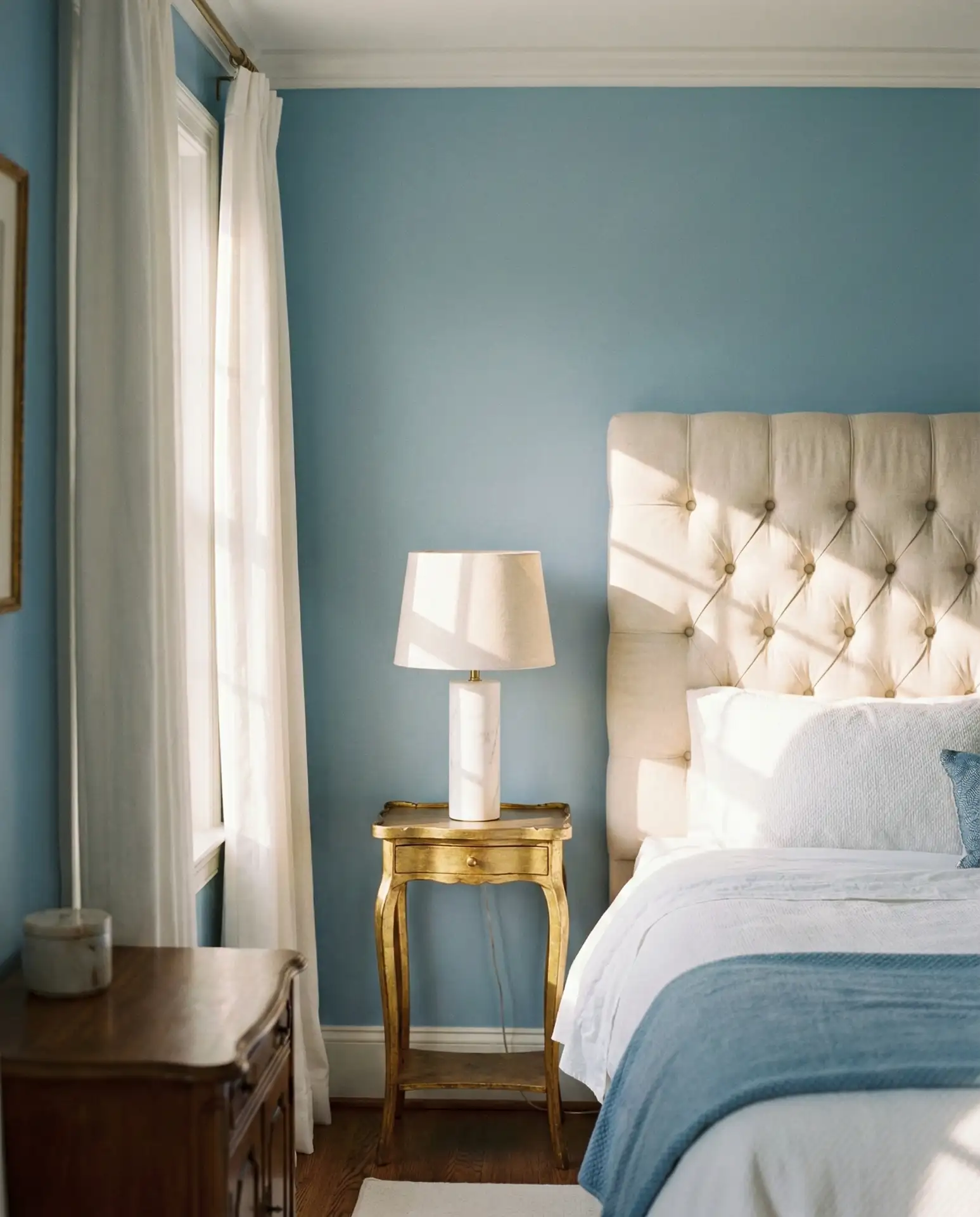 French Blue with Gilt Accents 1