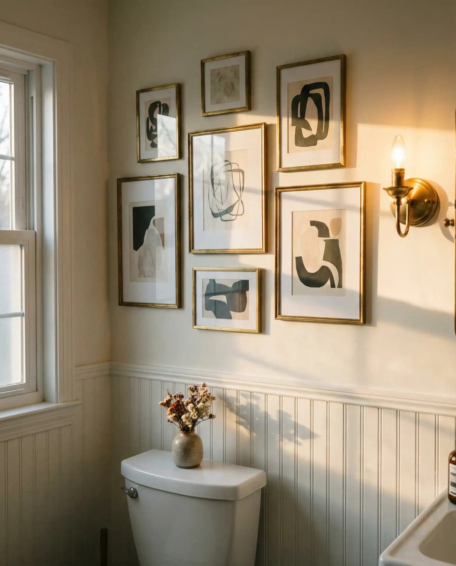 Gallery Wall of Framed Art and Prints 2