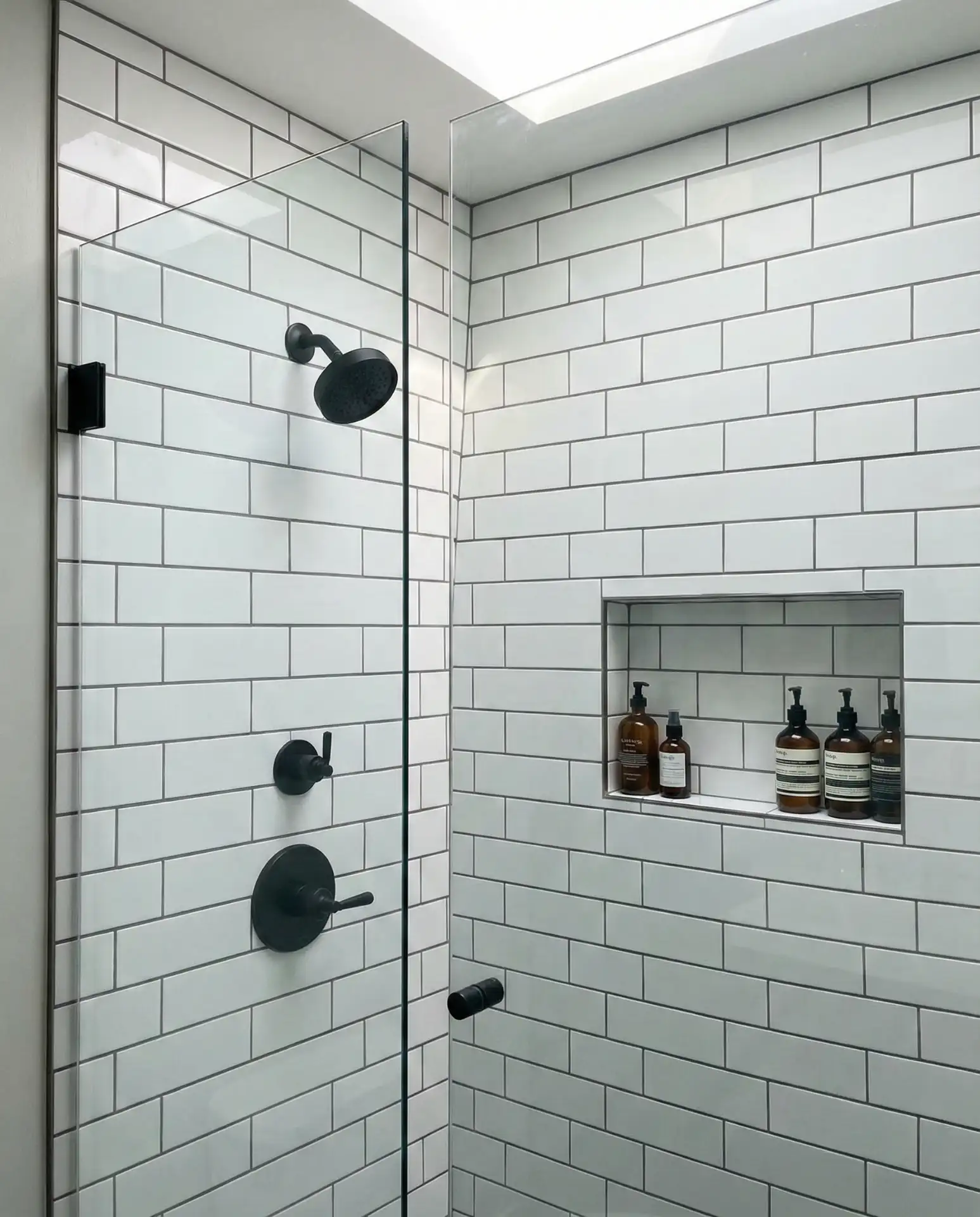 Gray Grout for a Softer Contrast 1